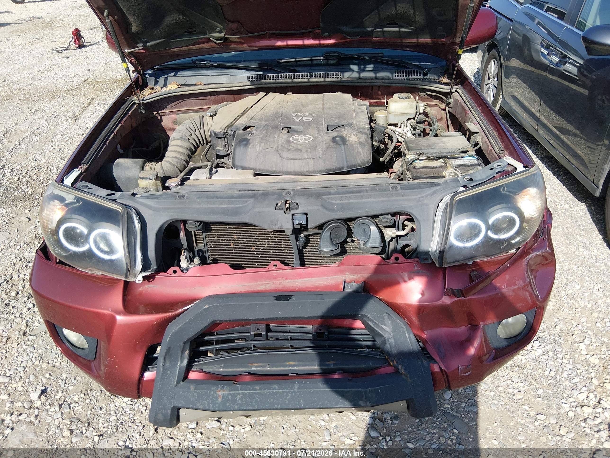 2007 Toyota 4runner Sr5 Sport Maroon vin: JTEZU14R978075121