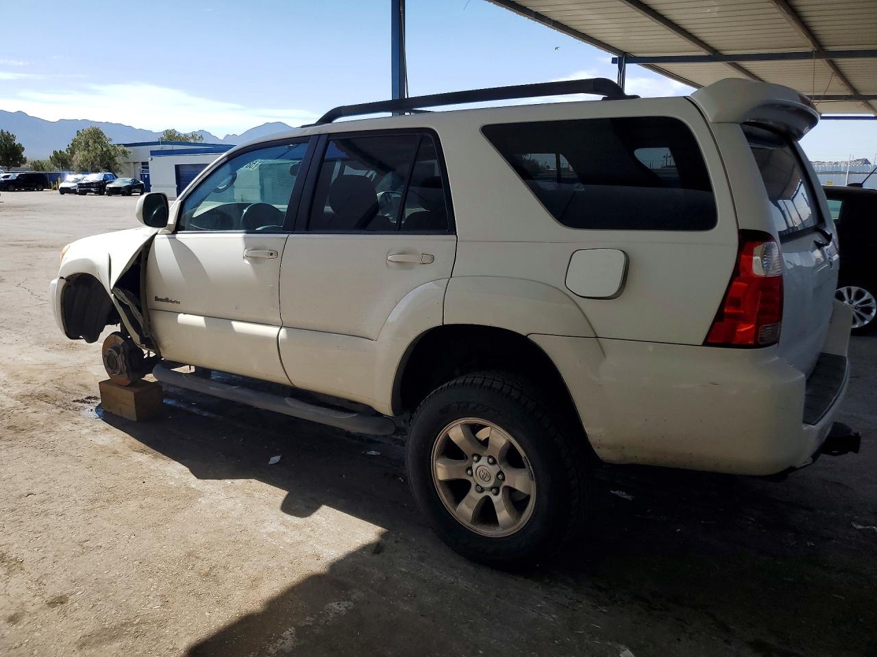 2007 Toyota 4runner Sport Edition White vin: JTEZU14R978075717
