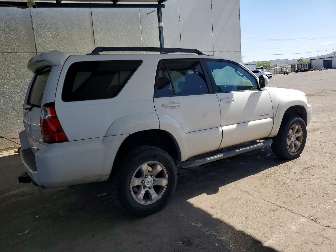 2007 Toyota 4runner Sport Edition White vin: JTEZU14R978075717