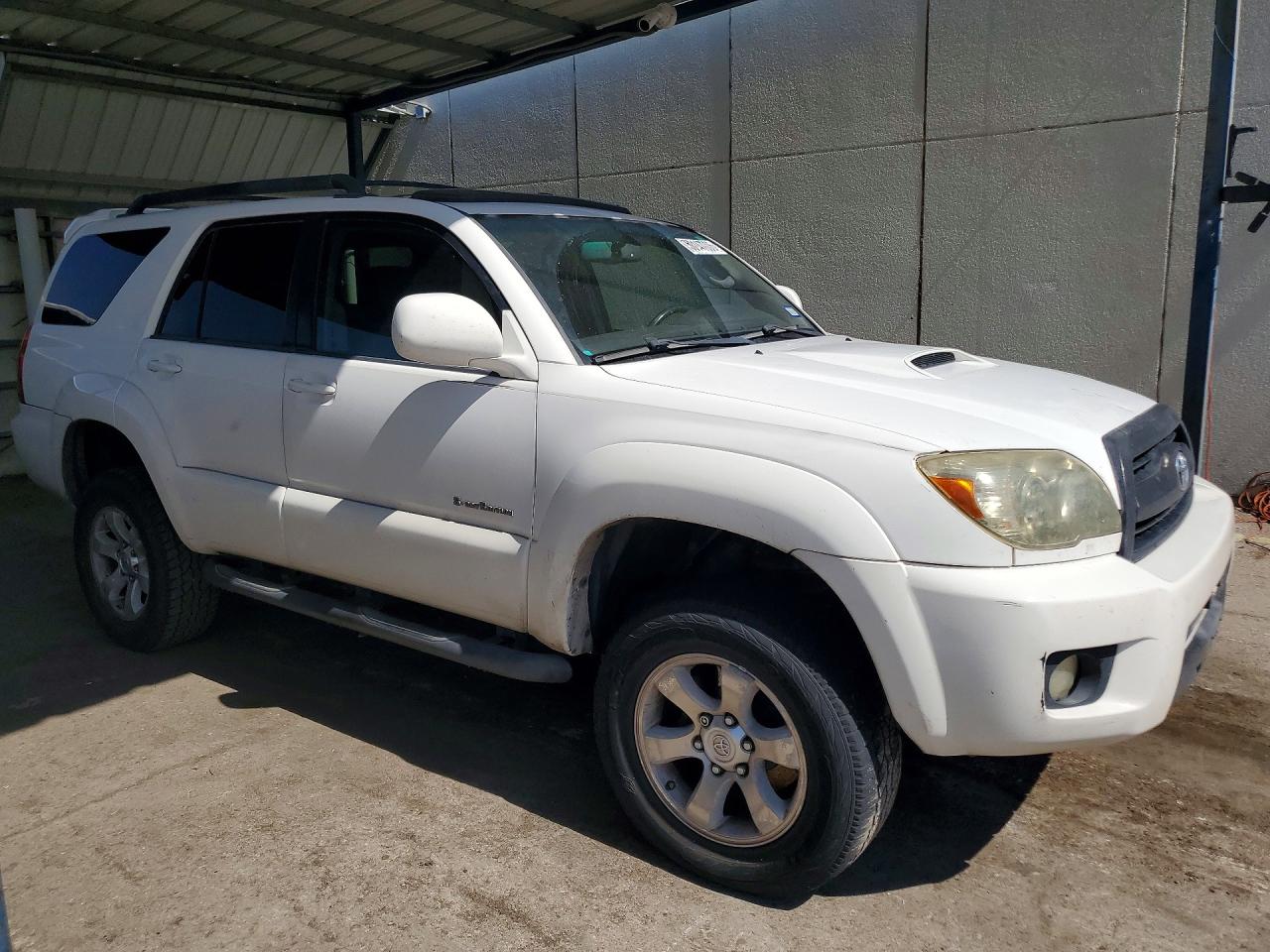 2007 Toyota 4runner Sport Edition White vin: JTEZU14R978075717