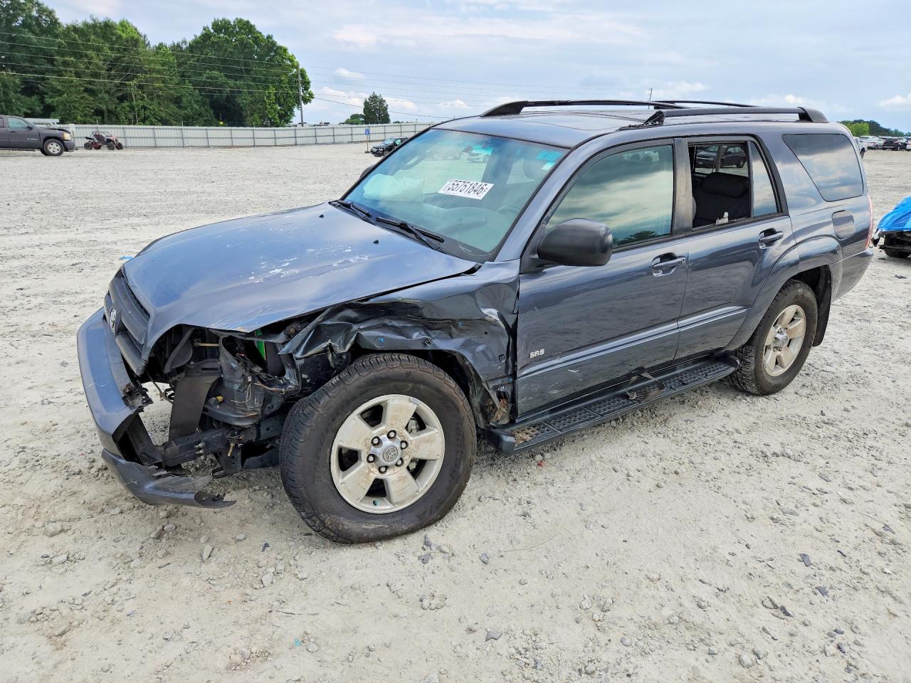 2003 Toyota 4runner Sr5 Gray vin: JTEZU14RX30016054