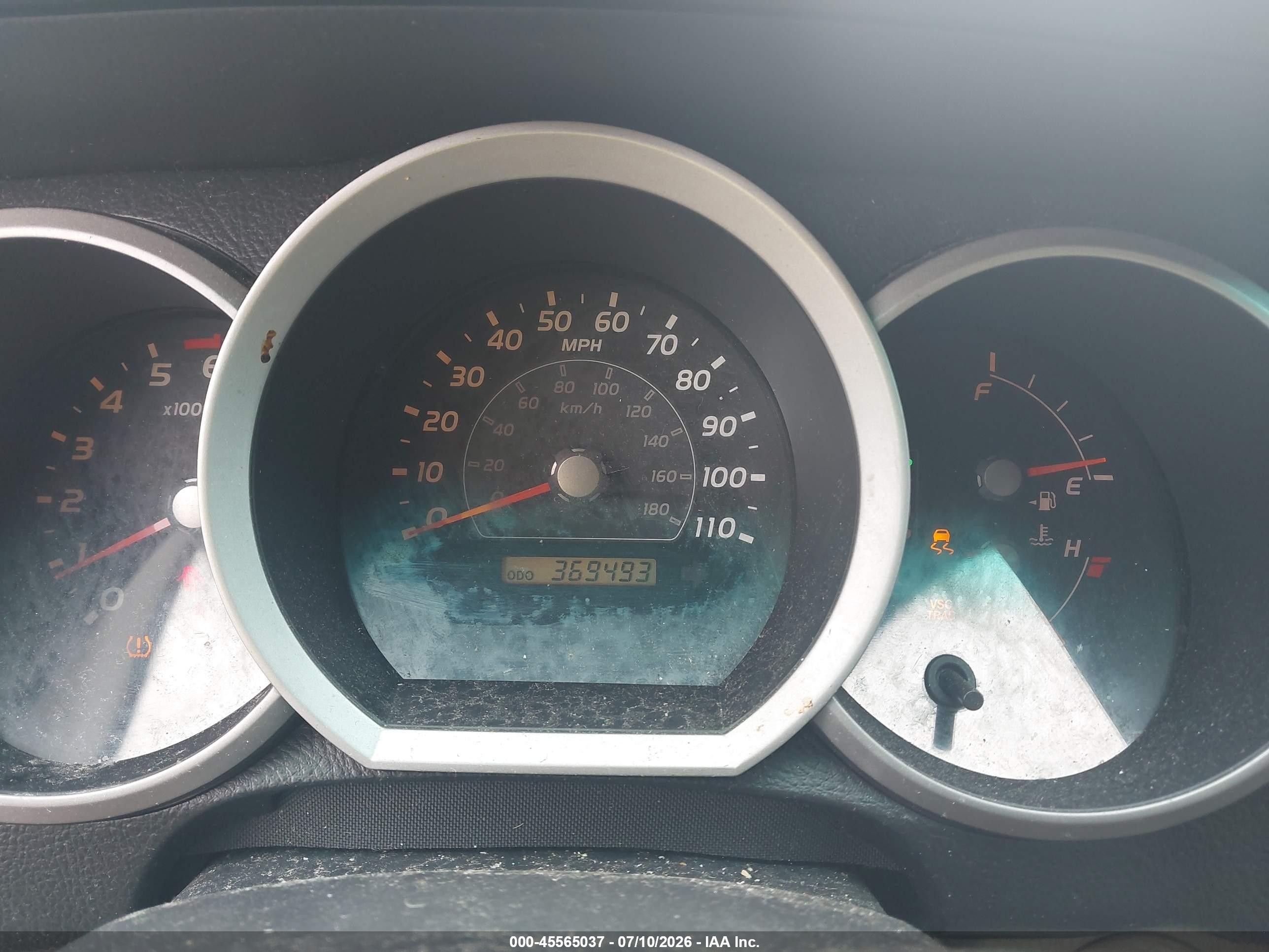 2006 Toyota 4runner Sr5 V6 Silver vin: JTEZU14RX60069079