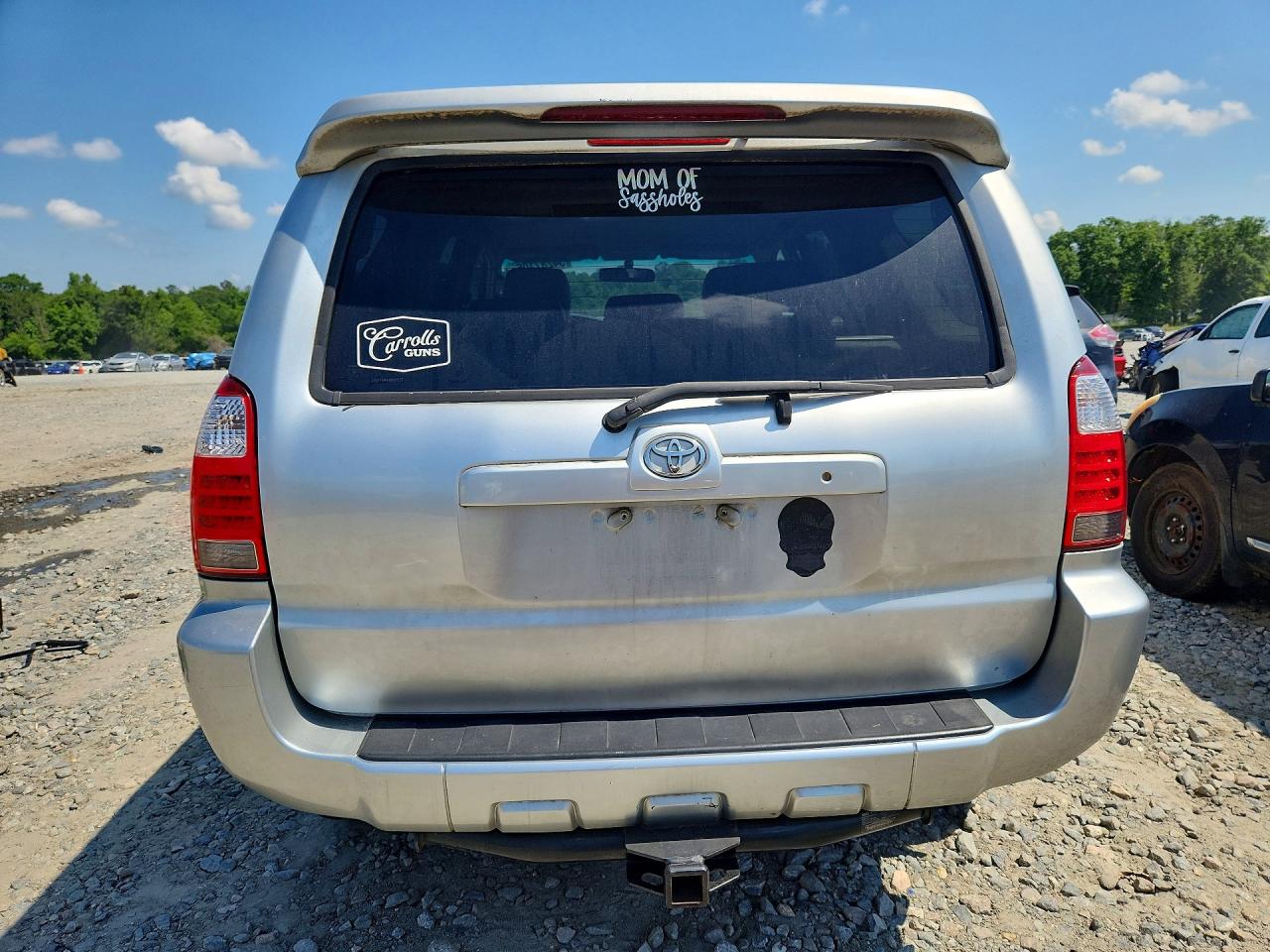 2007 Toyota 4runner Sr5 Silver vin: JTEZU14RX78072275