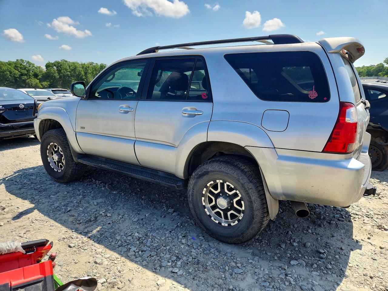 2007 Toyota 4runner Sr5 Silver vin: JTEZU14RX78072275