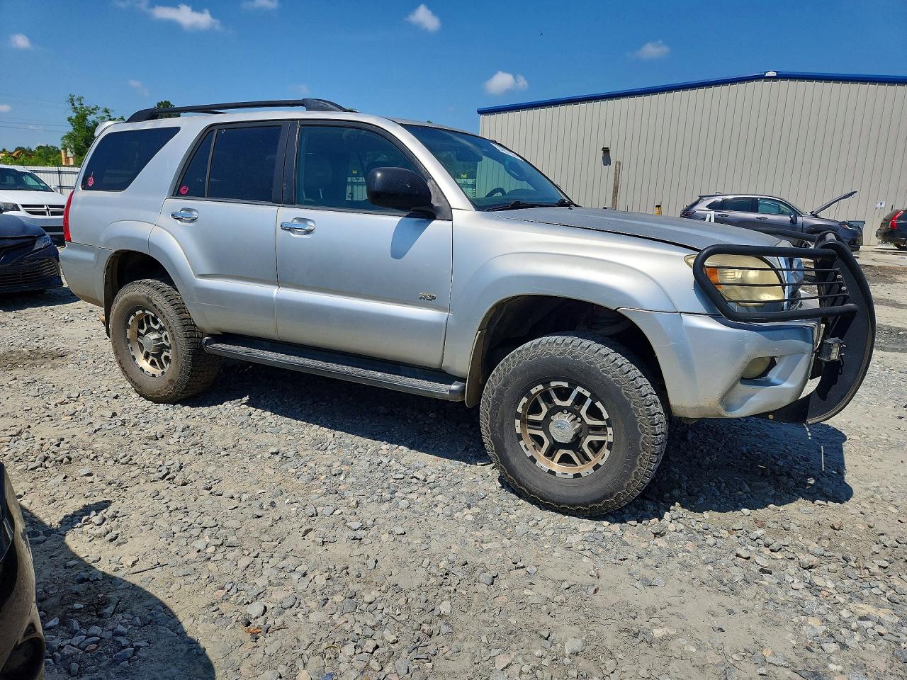 2007 Toyota 4runner Sr5 Silver vin: JTEZU14RX78072275