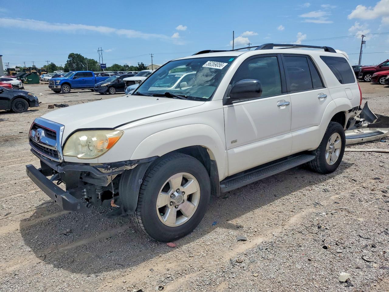 2009 Toyota 4runner Sr5 White vin: JTEZU14RX9K026533
