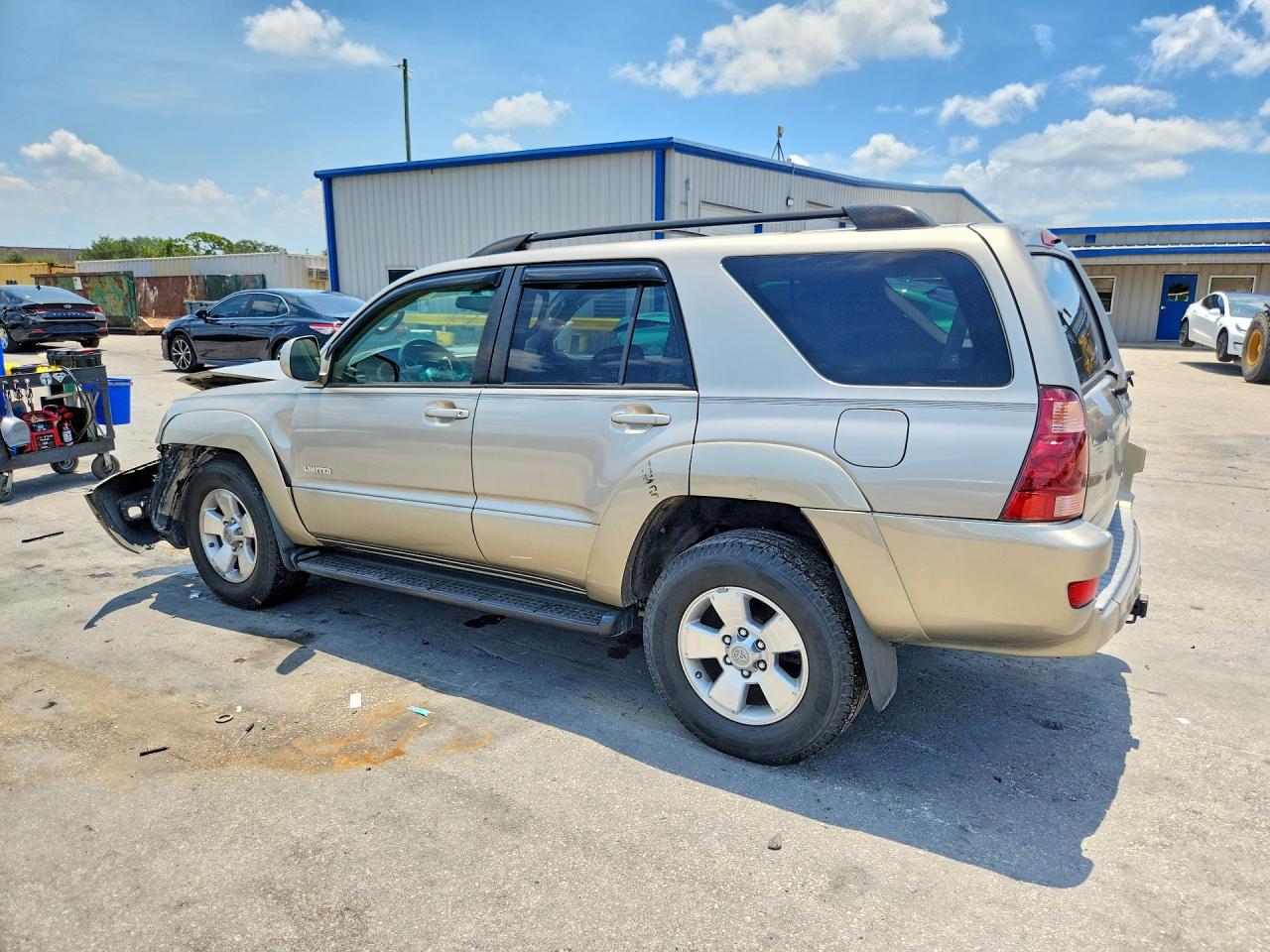 2005 Toyota 4runner Limited Gold vin: JTEZU17R050048686
