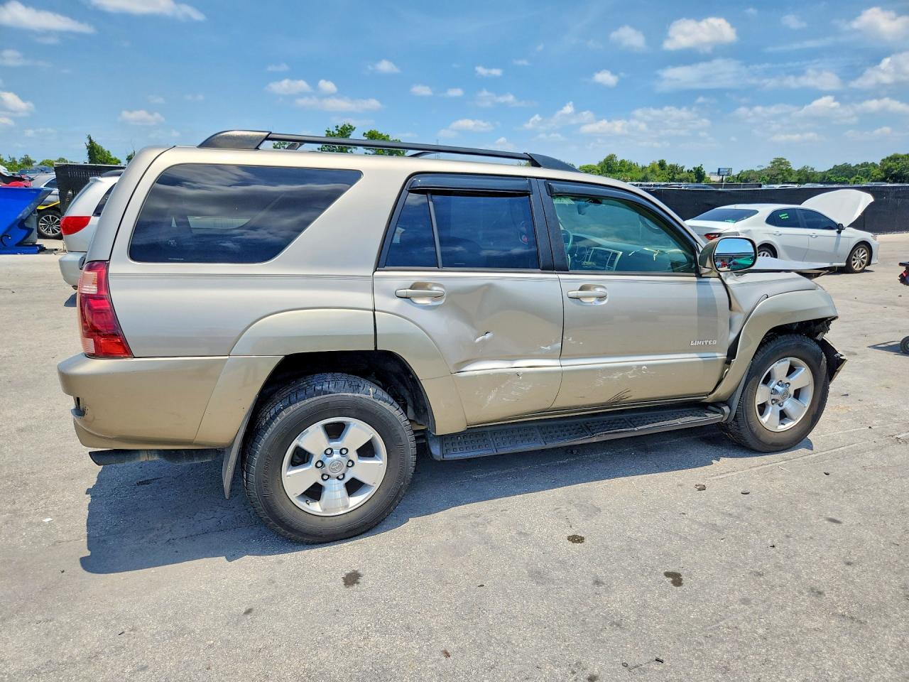 2005 Toyota 4runner Limited Gold vin: JTEZU17R050048686