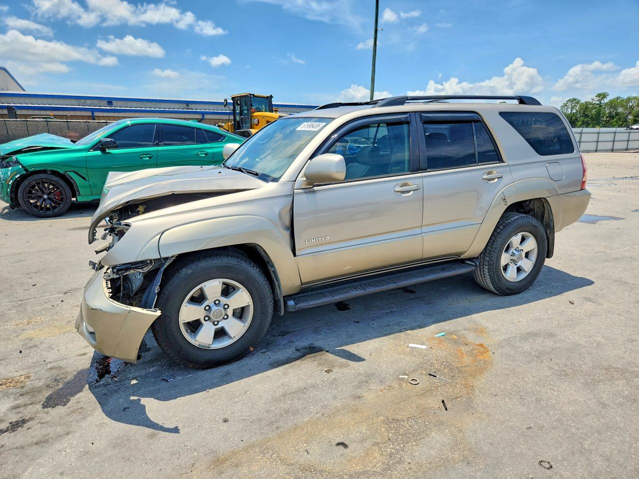 2005 Toyota 4runner Limited Gold vin: JTEZU17R050048686