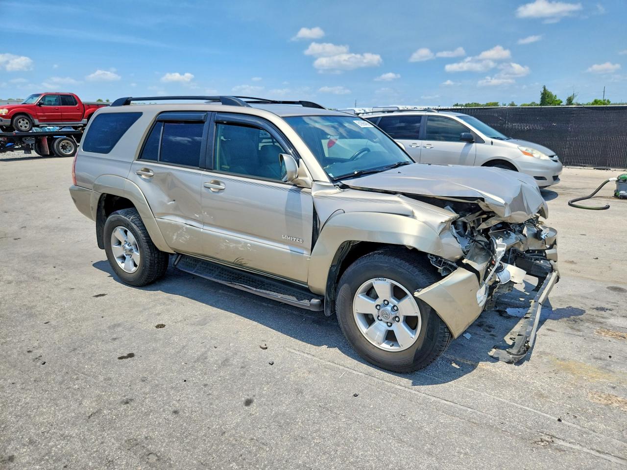 2005 Toyota 4runner Limited Gold vin: JTEZU17R050048686