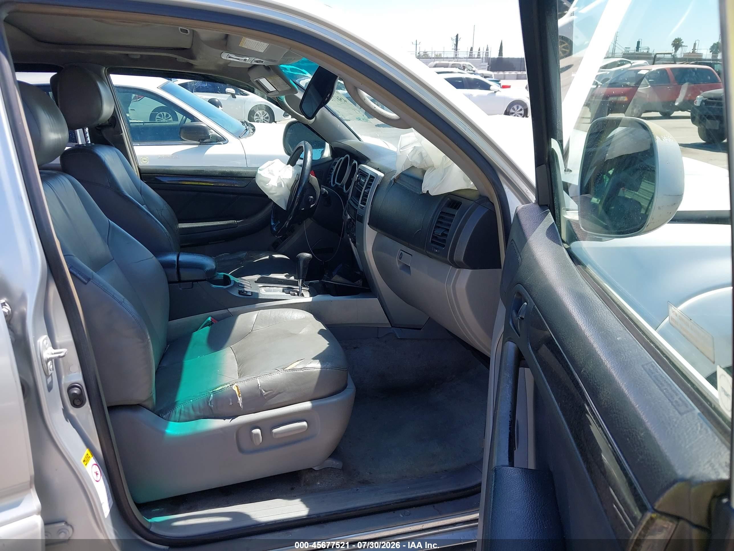 2004 Toyota 4runner Limited V6 Серебряный vin: JTEZU17R148014580