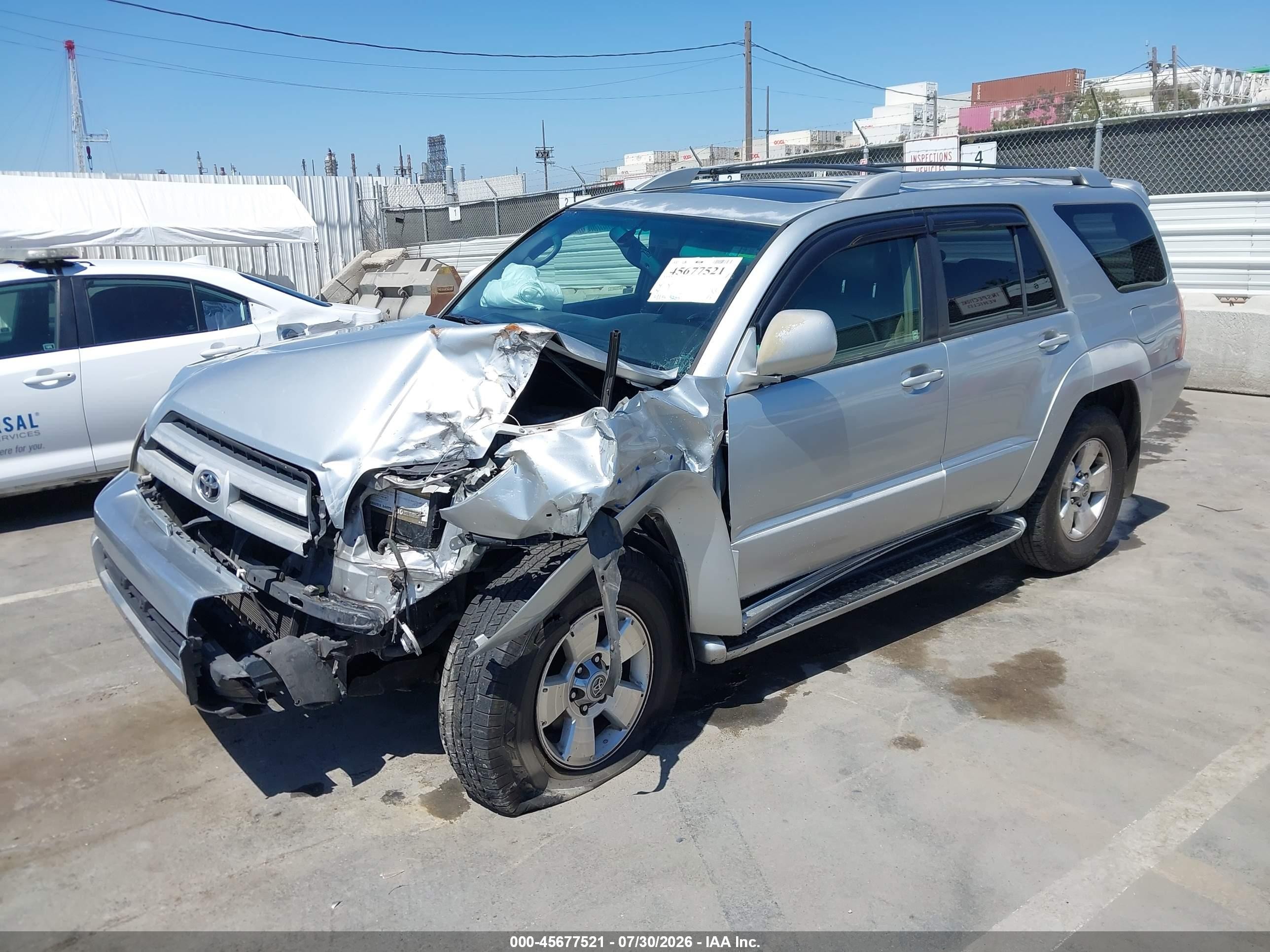2004 Toyota 4runner Limited V6 Серебряный vin: JTEZU17R148014580