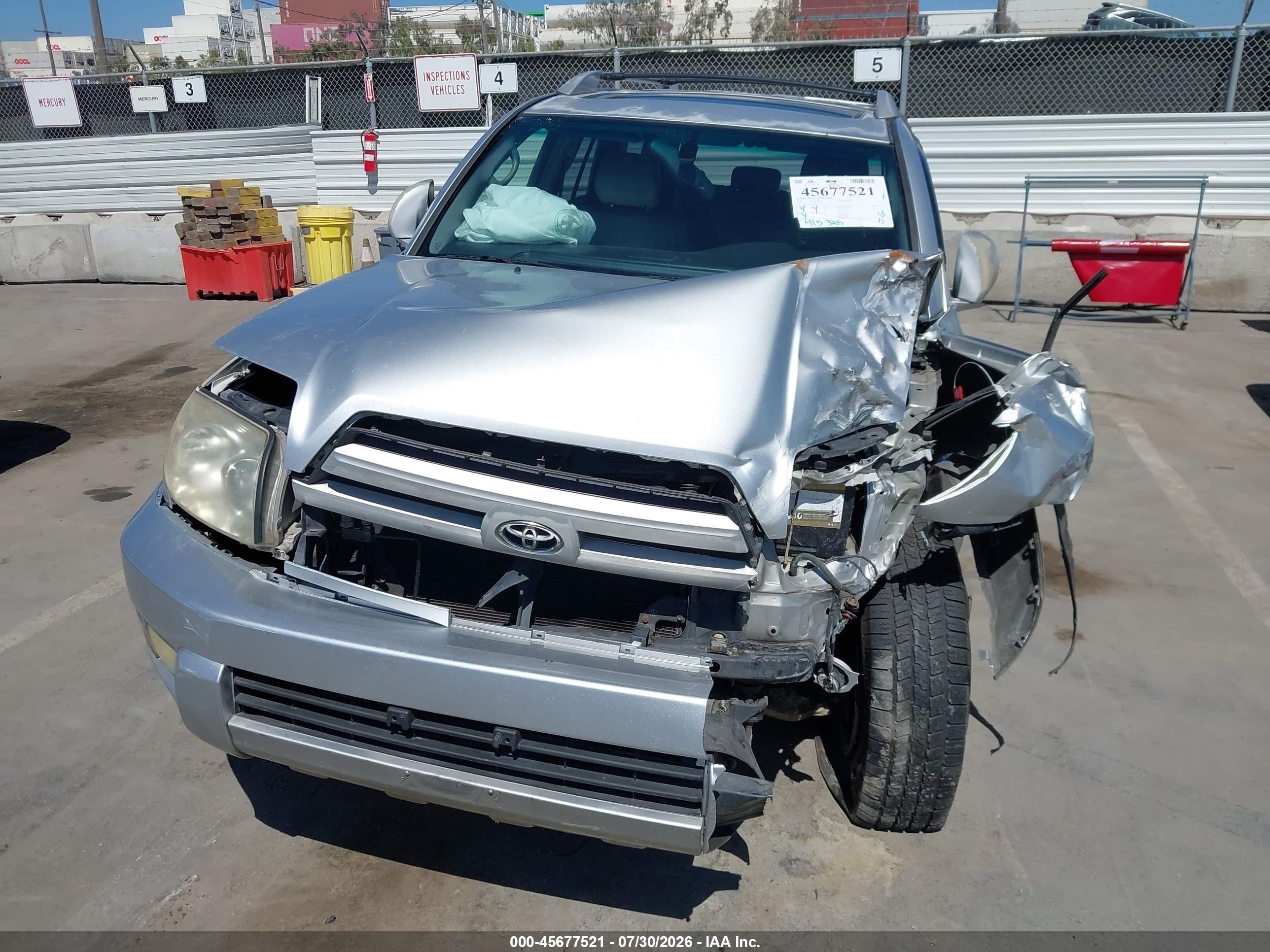 2004 Toyota 4runner Limited V6 Серебряный vin: JTEZU17R148014580