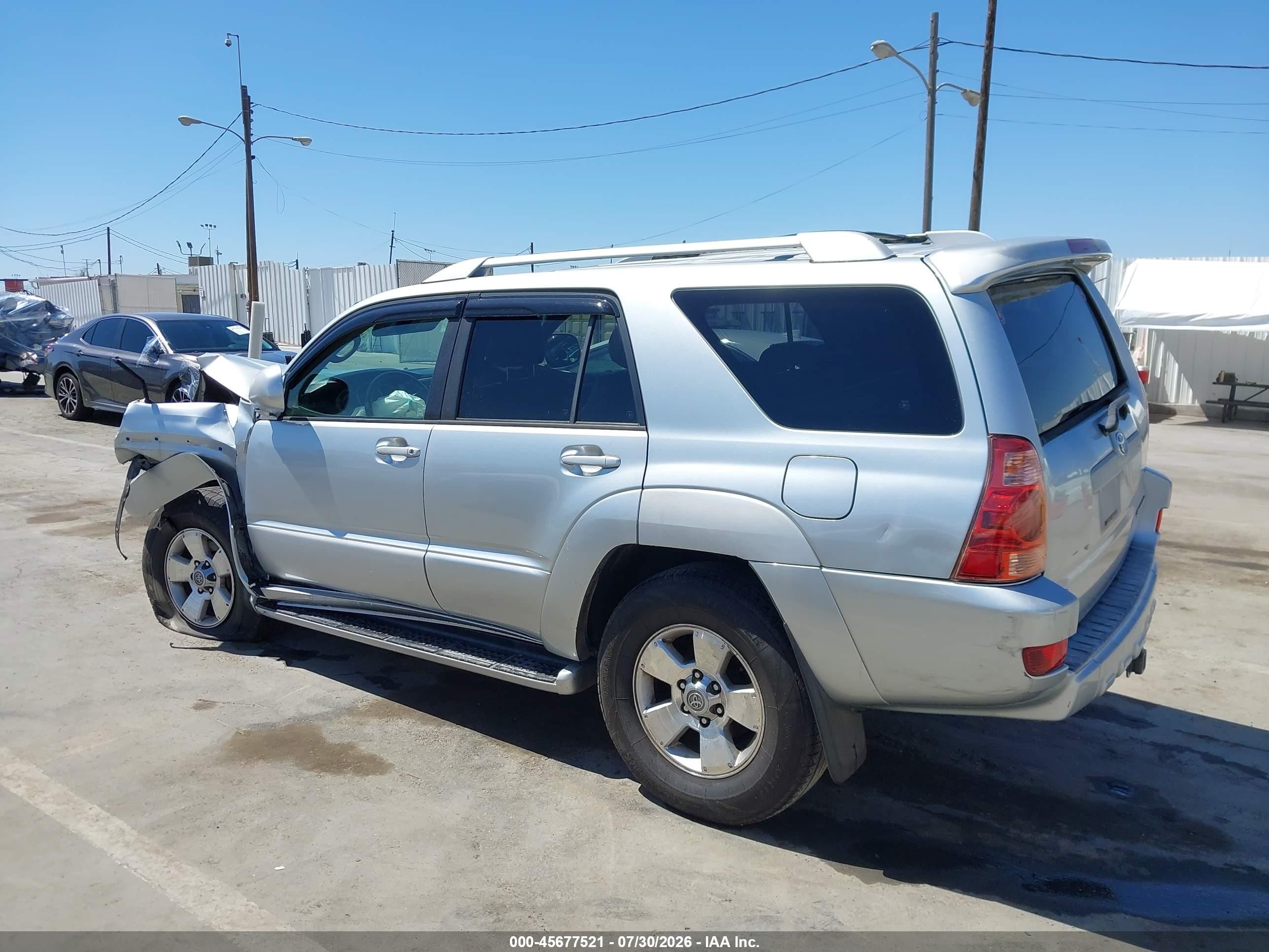 2004 Toyota 4runner Limited V6 Серебряный vin: JTEZU17R148014580