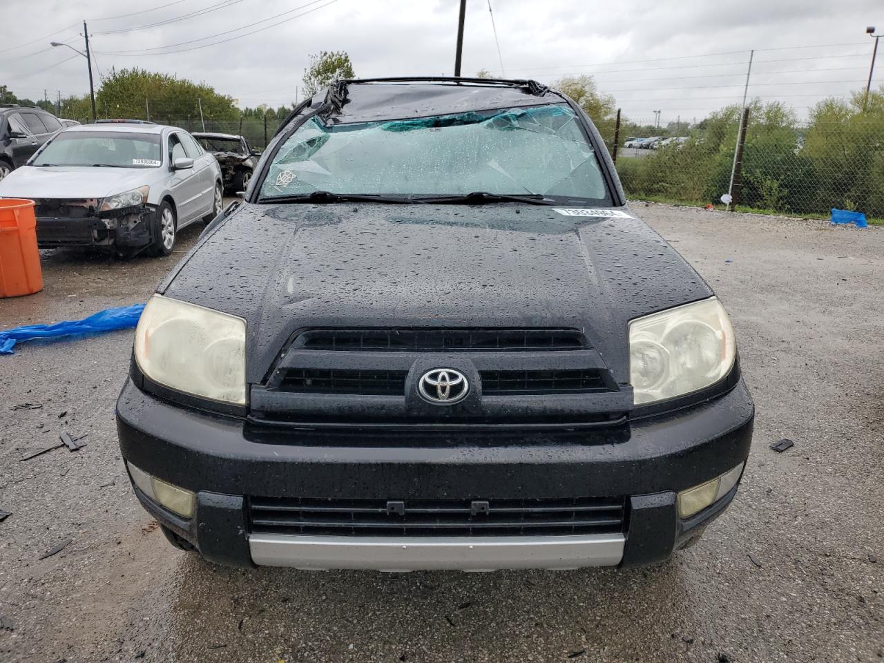 2004 Toyota 4runner Limited Black vin: JTEZU17R340043352