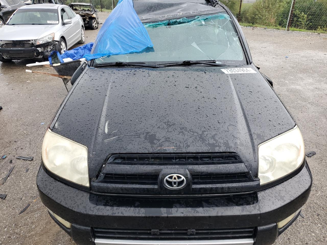 2004 Toyota 4runner Limited Black vin: JTEZU17R340043352