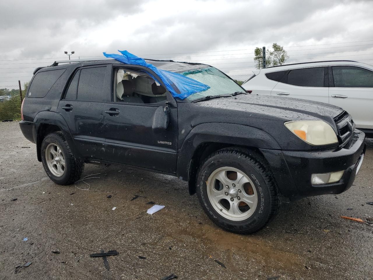 2004 Toyota 4runner Limited Black vin: JTEZU17R340043352