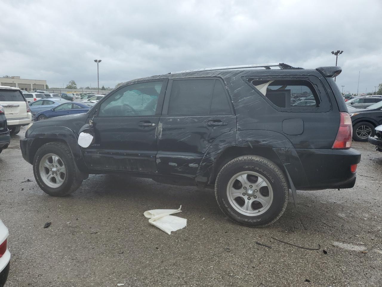 2004 Toyota 4runner Limited Black vin: JTEZU17R340043352