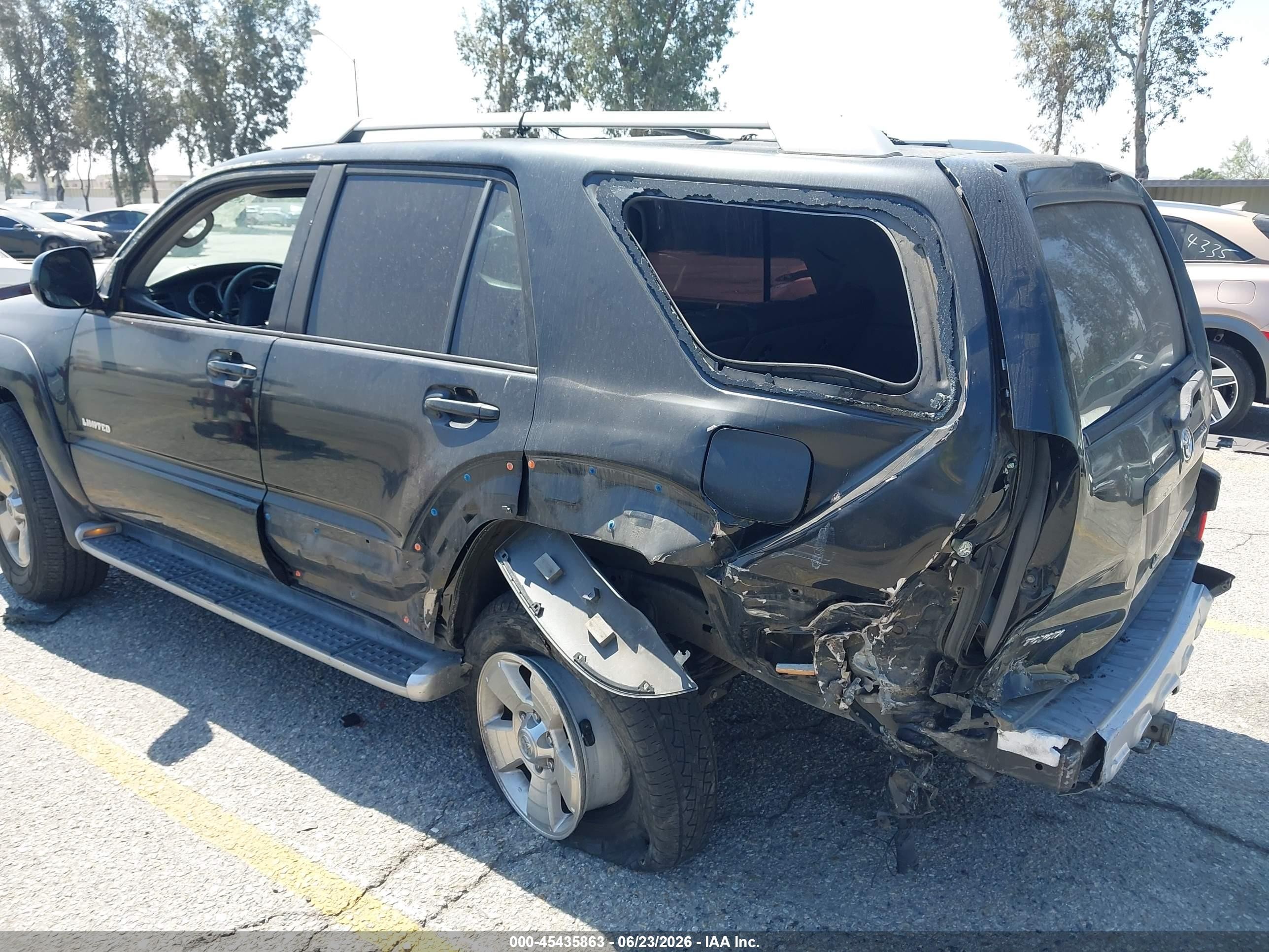 2004 Toyota 4runner Limited V6 Черный vin: JTEZU17R348019022