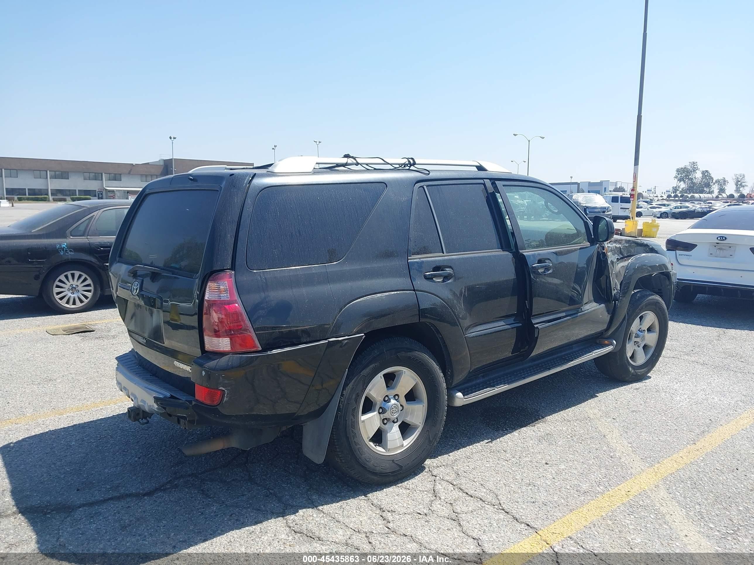 2004 Toyota 4runner Limited V6 Черный vin: JTEZU17R348019022