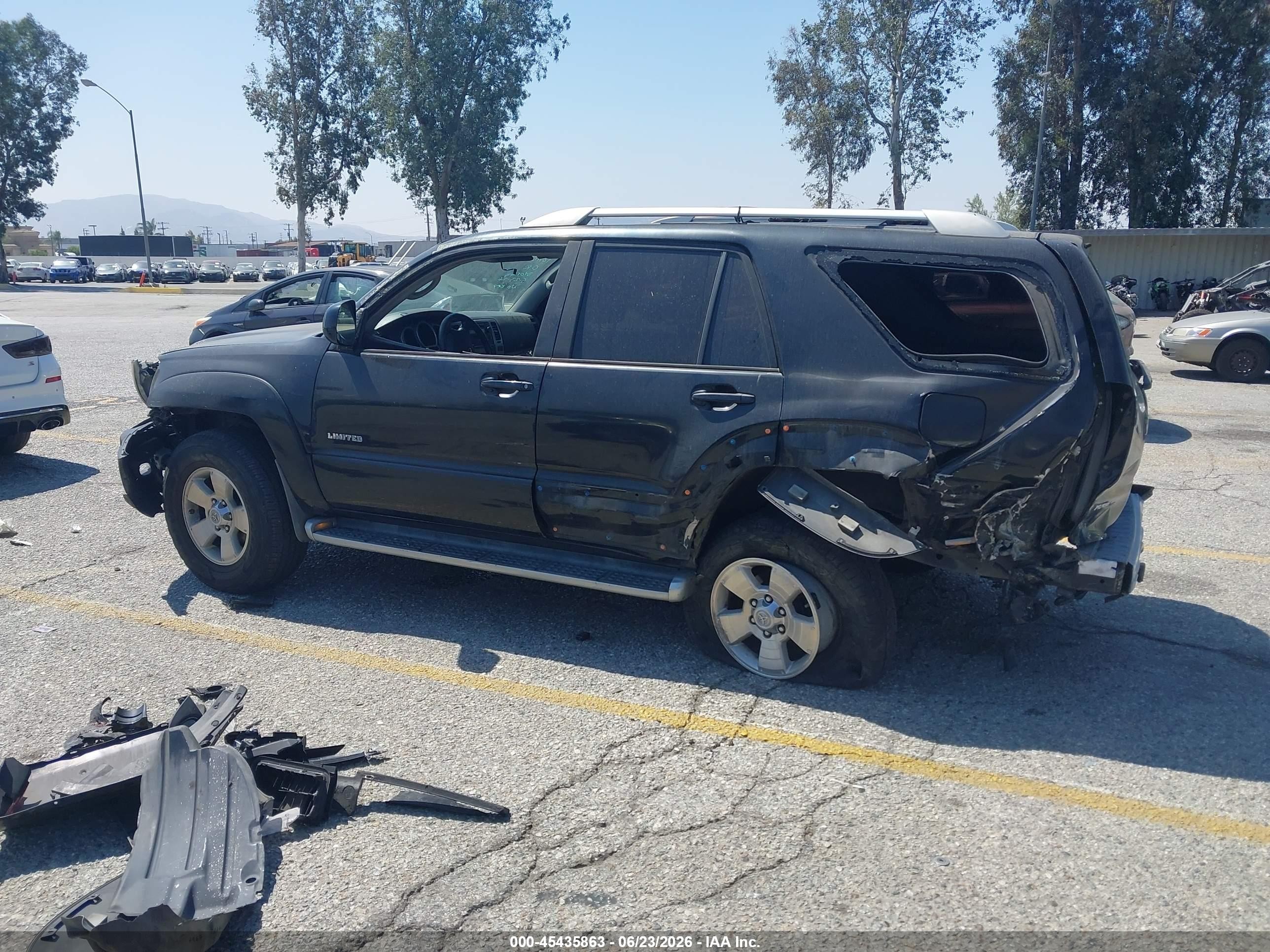 2004 Toyota 4runner Limited V6 Черный vin: JTEZU17R348019022