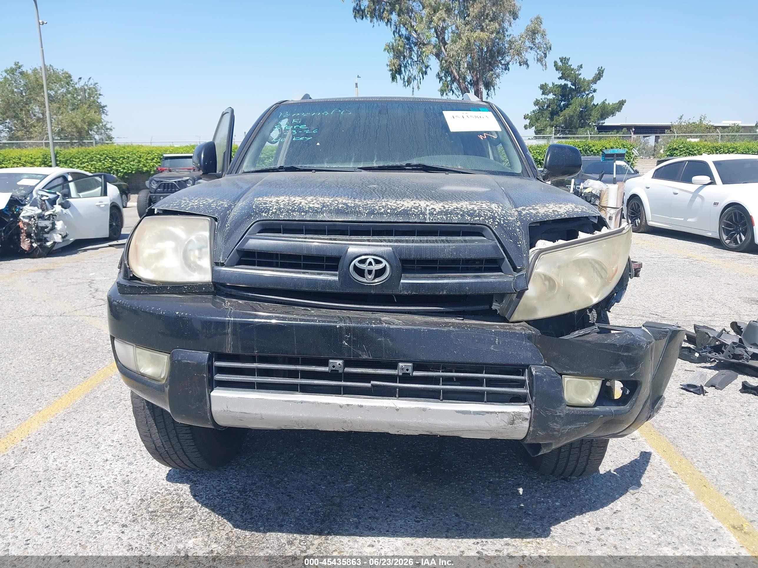 2004 Toyota 4runner Limited V6 Черный vin: JTEZU17R348019022