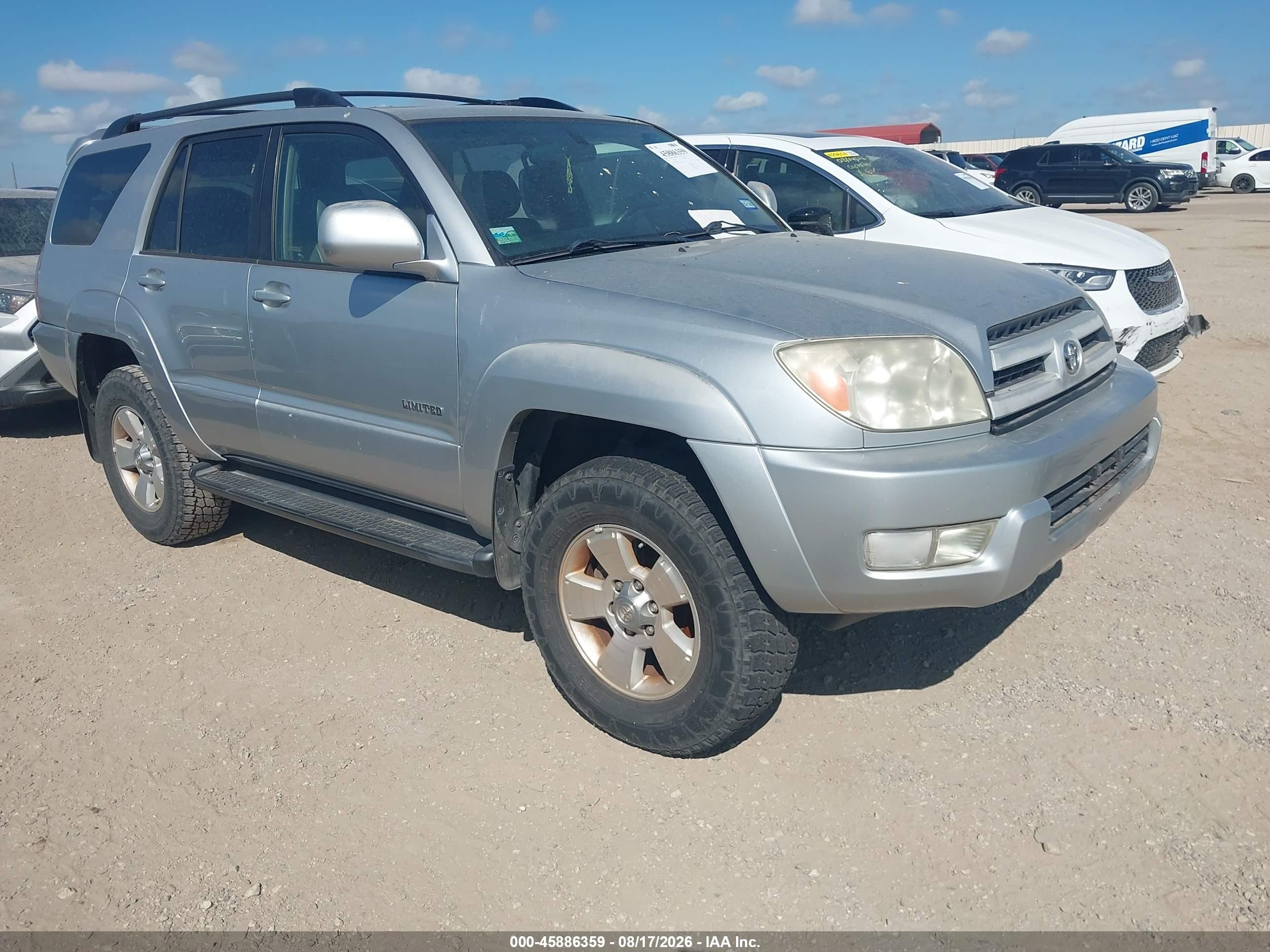 2005 Toyota 4runner Limited V6 Серебряный vin: JTEZU17R350054501