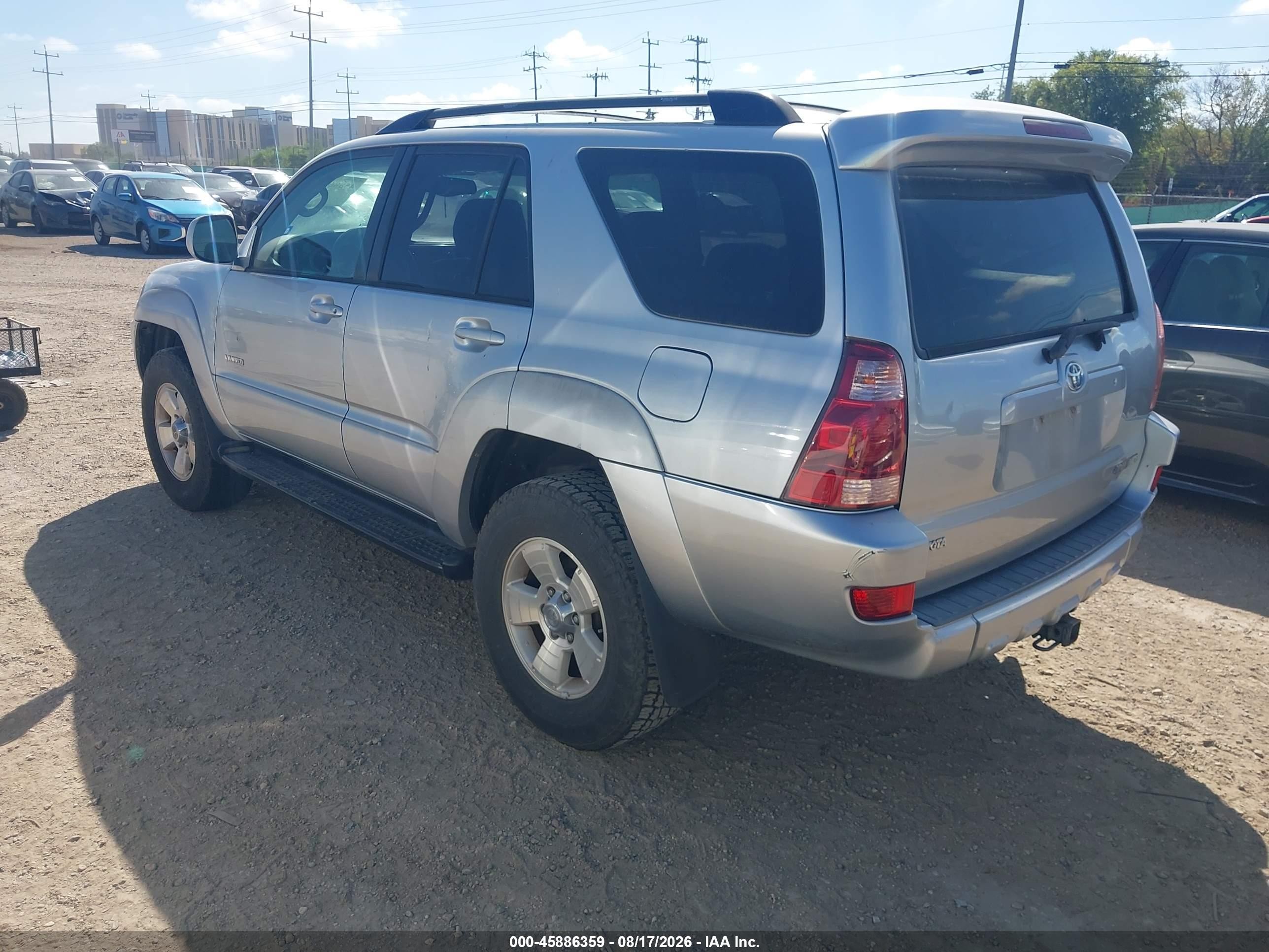 2005 Toyota 4runner Limited V6 Серебряный vin: JTEZU17R350054501
