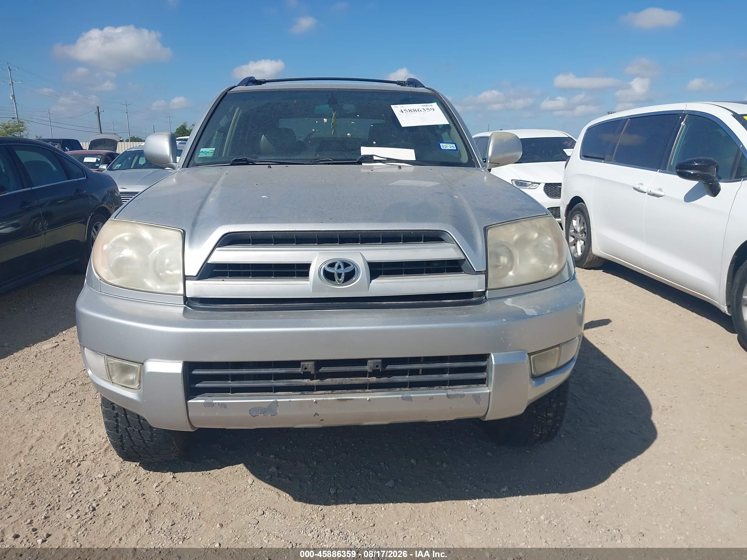 2005 Toyota 4runner Limited V6 Серебряный vin: JTEZU17R350054501