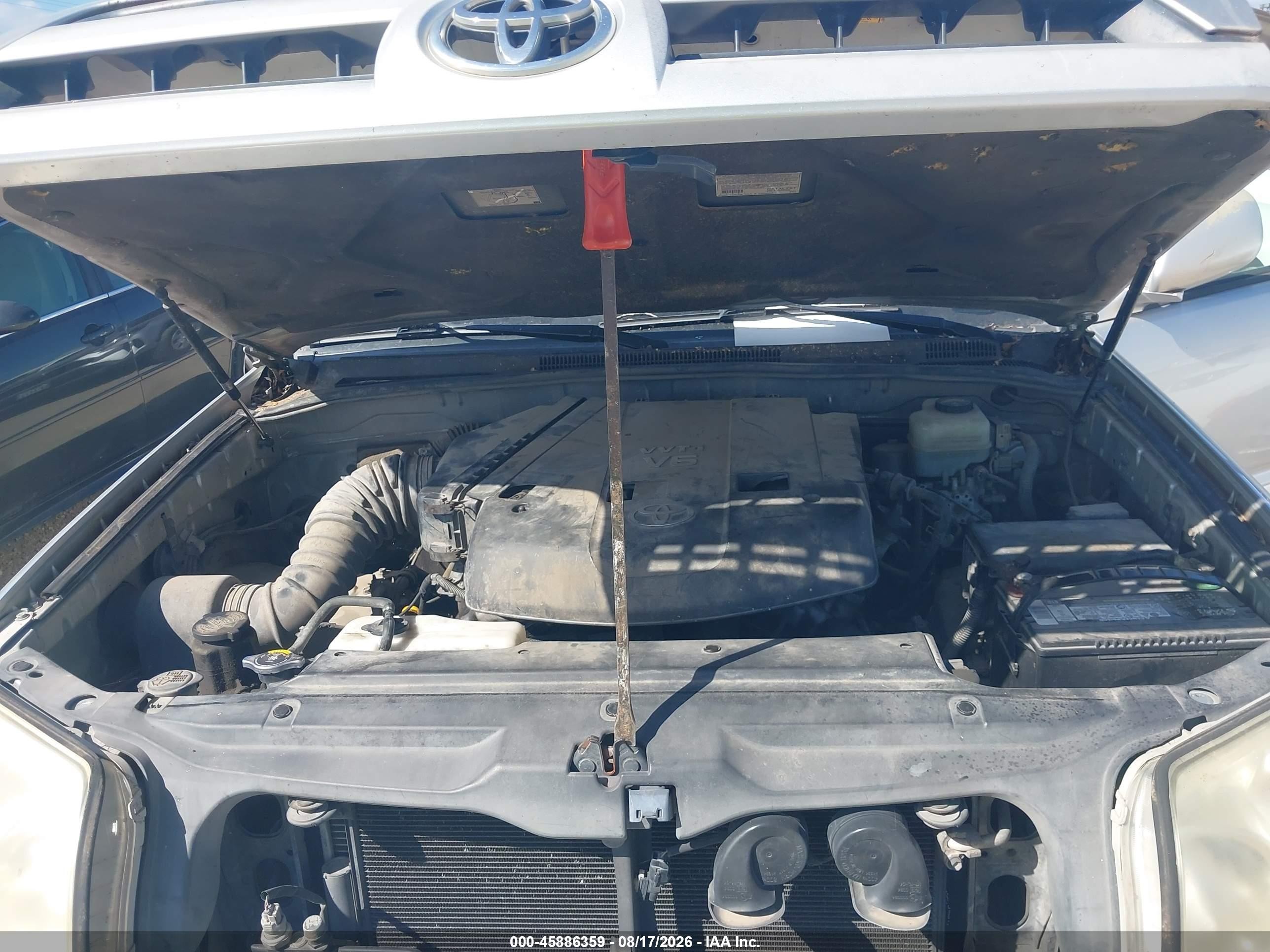 2005 Toyota 4runner Limited V6 Серебряный vin: JTEZU17R350054501