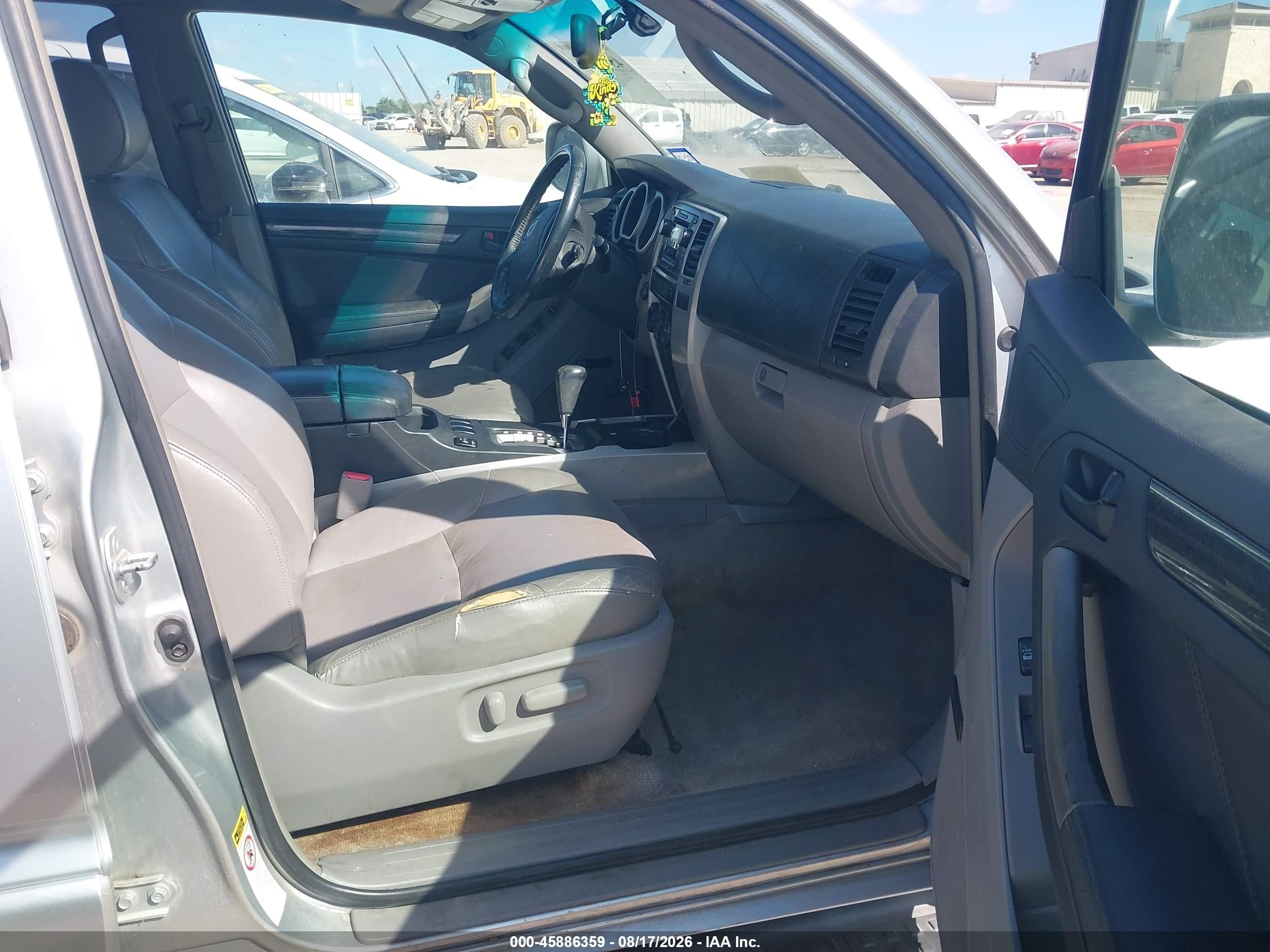 2005 Toyota 4runner Limited V6 Серебряный vin: JTEZU17R350054501