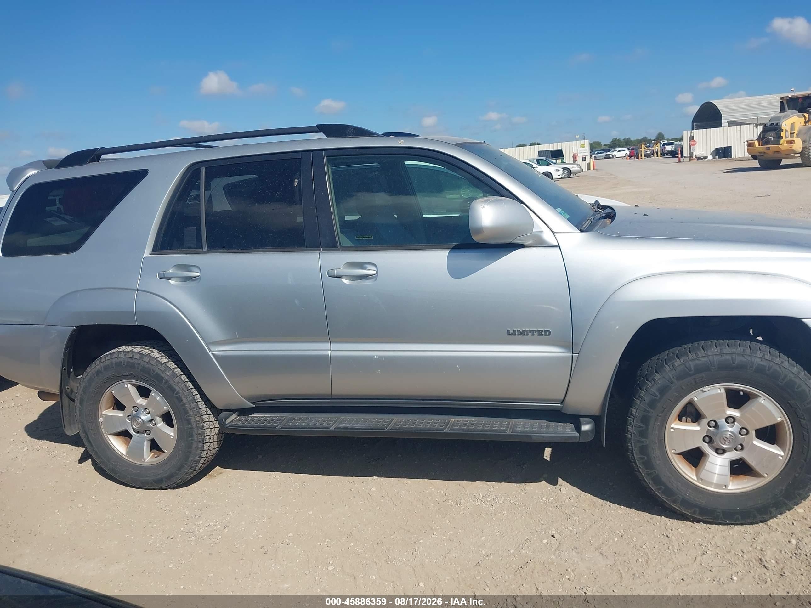 2005 Toyota 4runner Limited V6 Серебряный vin: JTEZU17R350054501