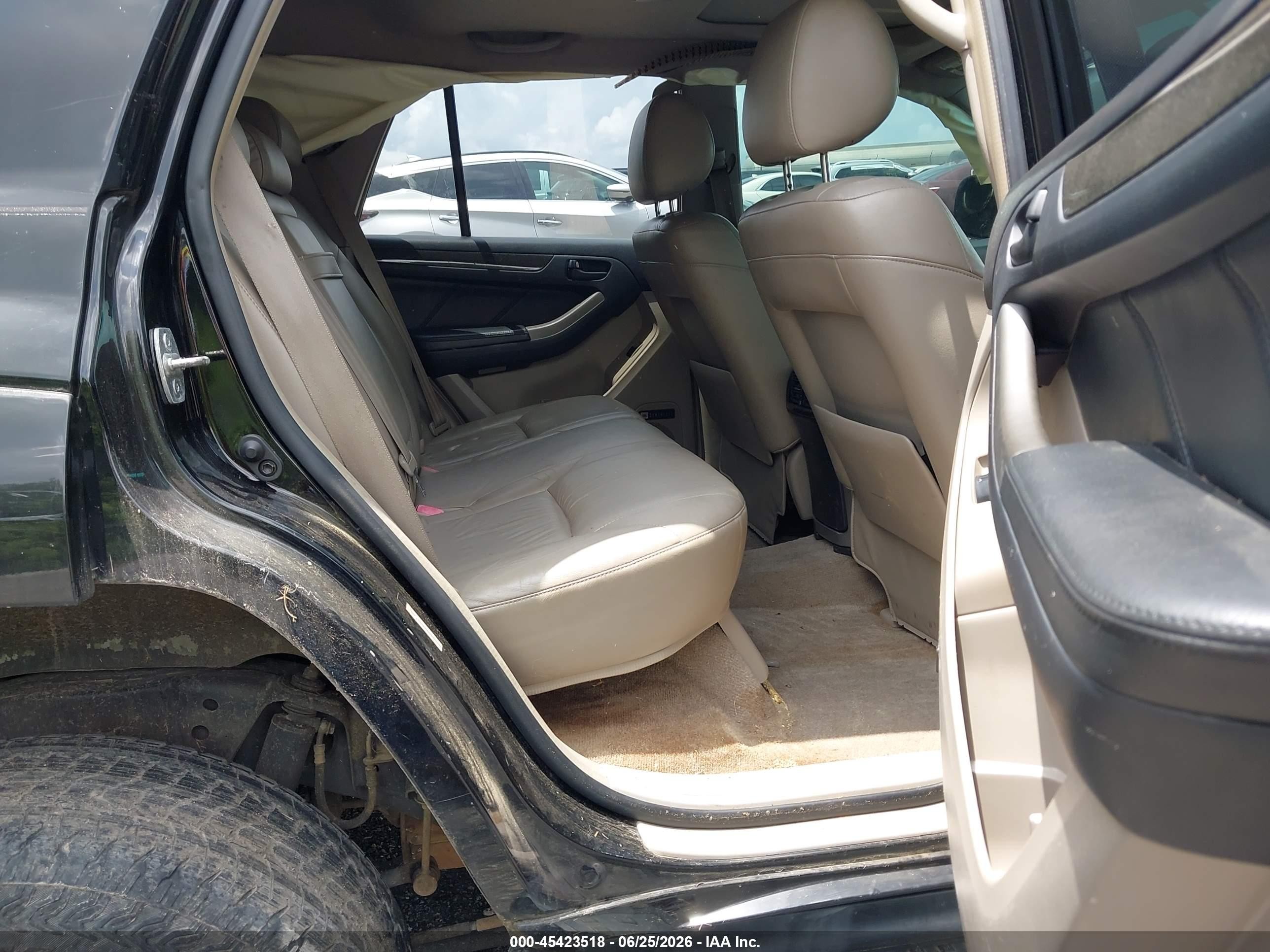 2005 Toyota 4runner Limited V6 Black vin: JTEZU17R358031429