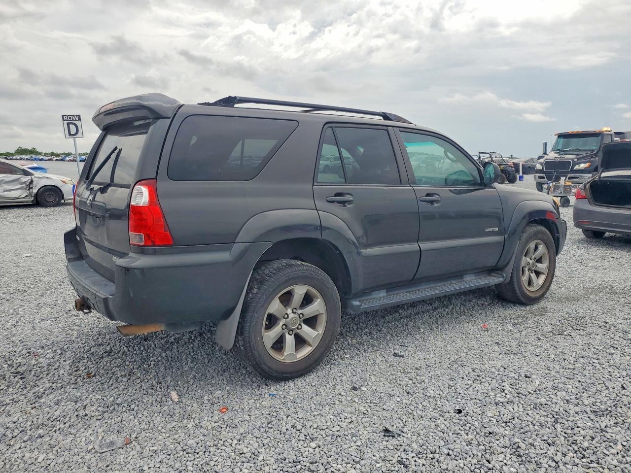 2007 Toyota 4runner Limited Gray vin: JTEZU17R378090726
