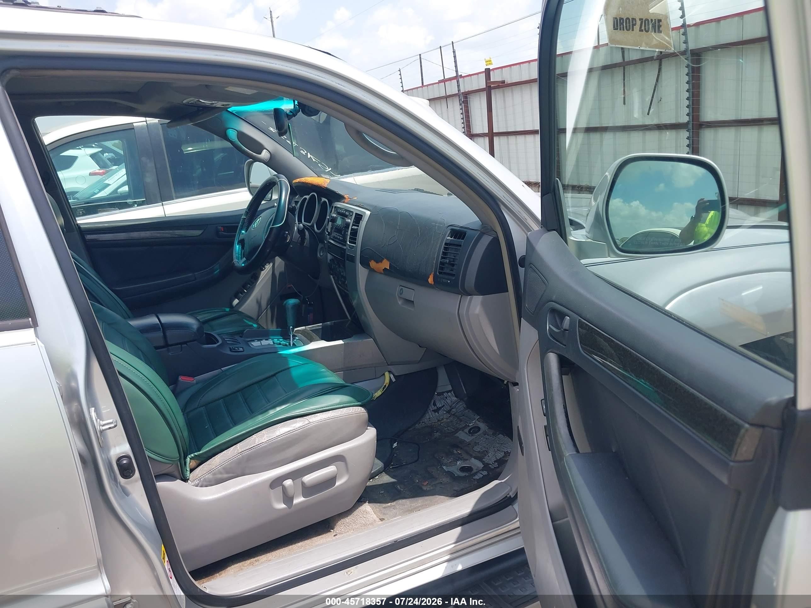 2003 Toyota 4runner Limited V6 Silver vin: JTEZU17R430009645