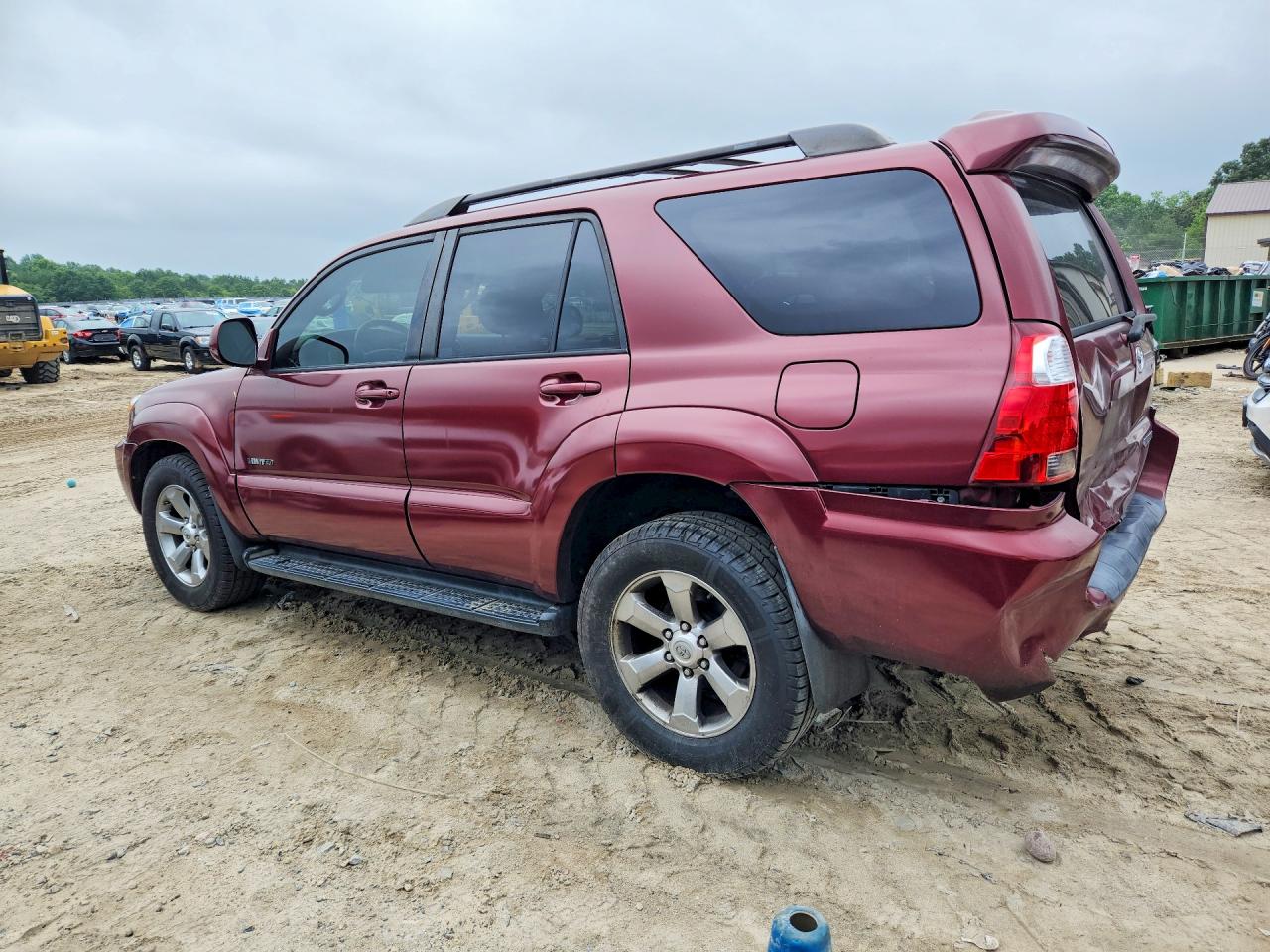 2006 Toyota 4runner Limited Burgundy vin: JTEZU17R468052081
