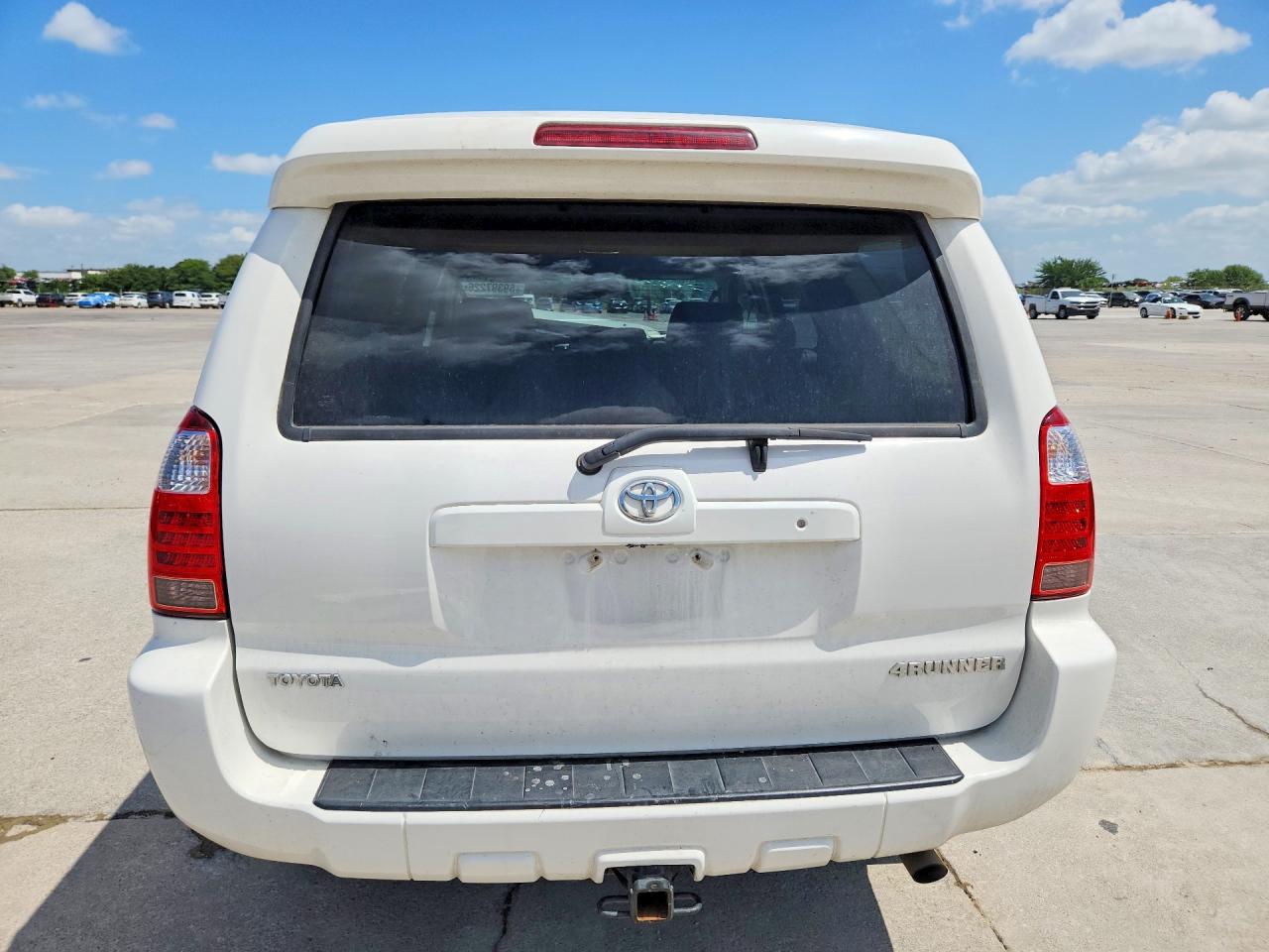 2008 Toyota 4runner Limited White vin: JTEZU17R480101524