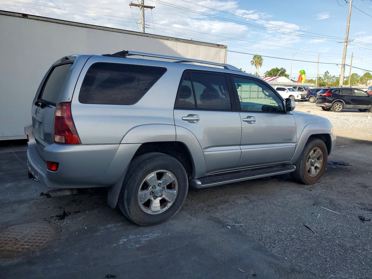 2003 Toyota 4runner Limited Silver vin: JTEZU17R530004423