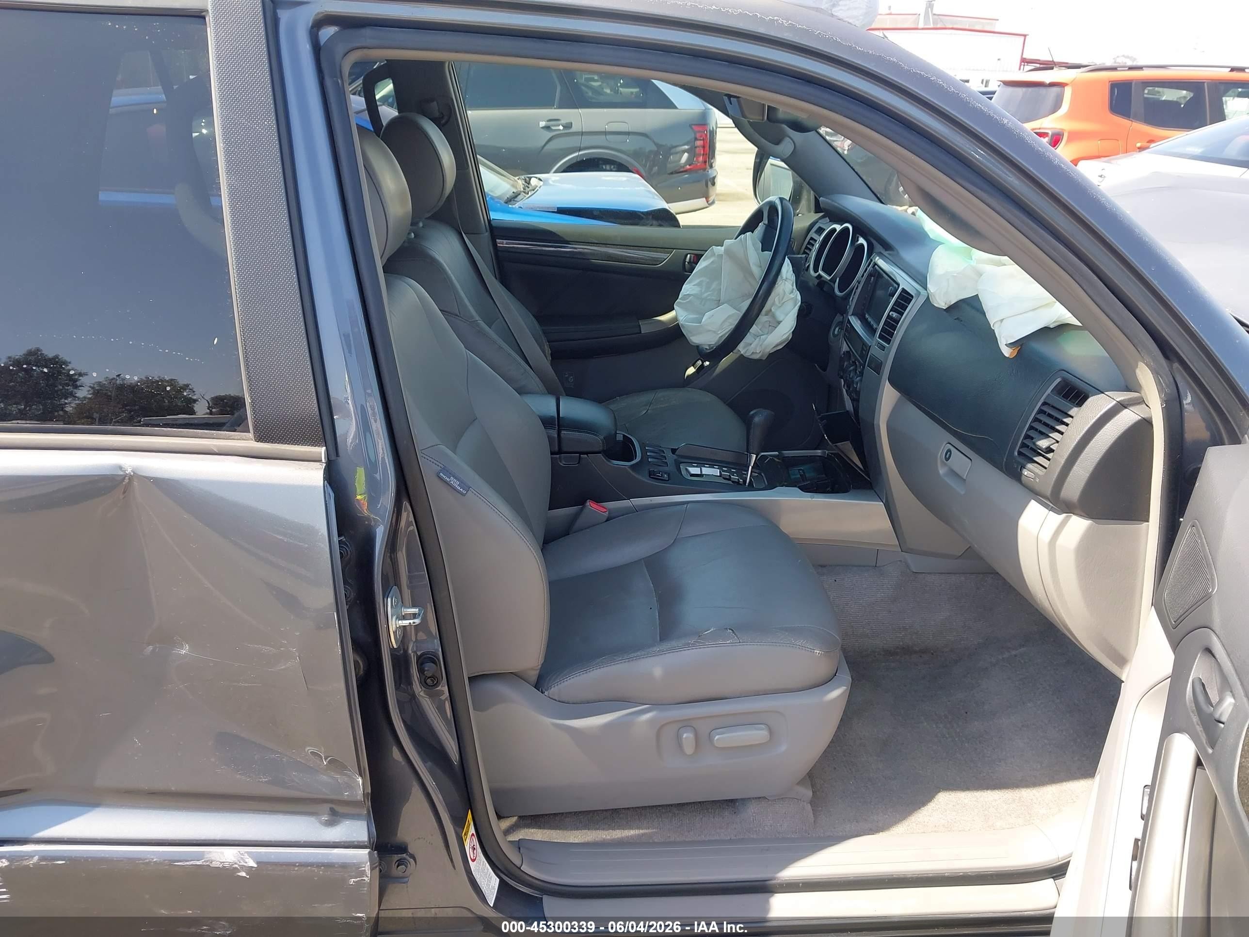 2005 Toyota 4runner Limited V6 Gray vin: JTEZU17R550053964