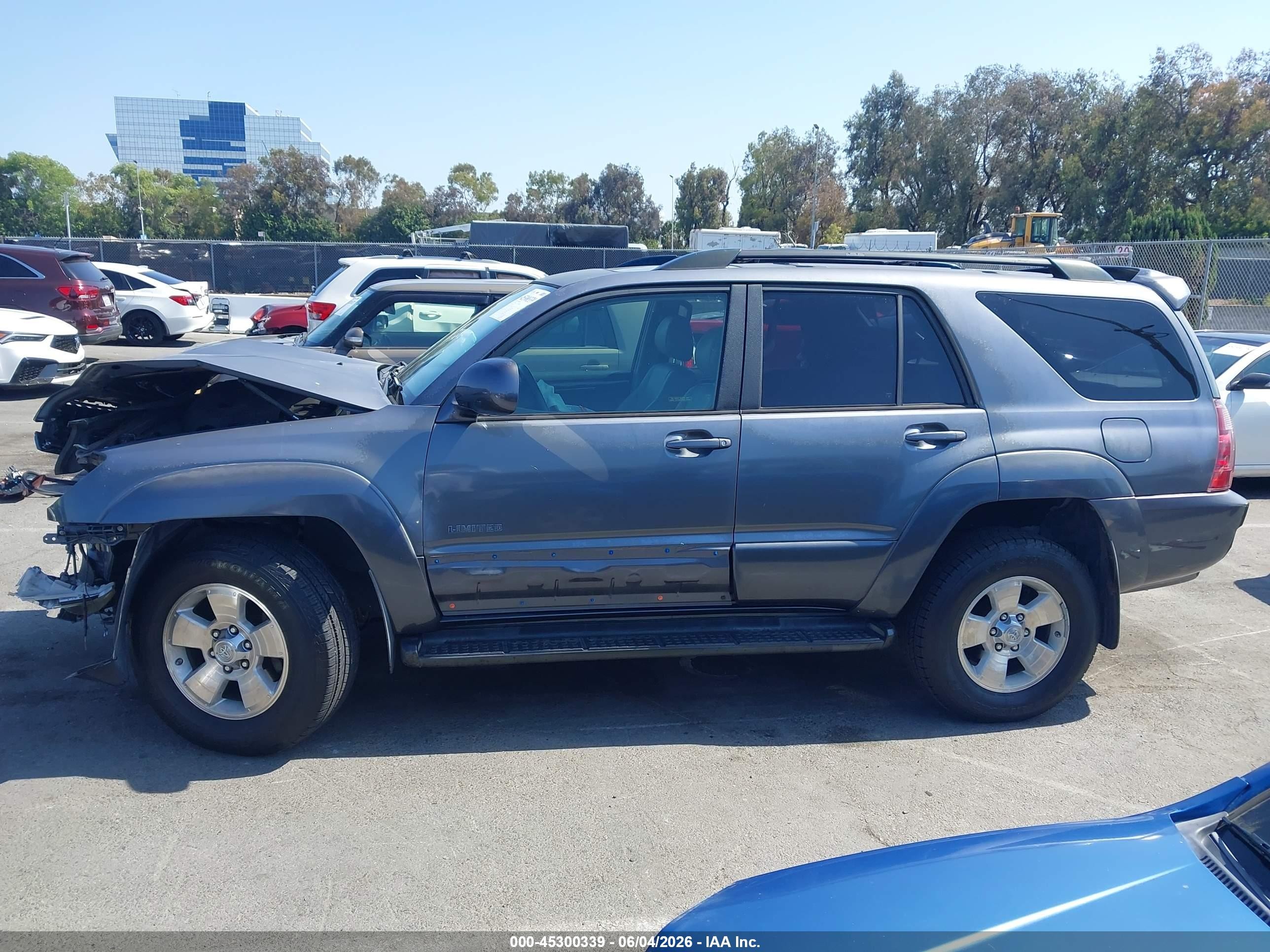 2005 Toyota 4runner Limited V6 Gray vin: JTEZU17R550053964