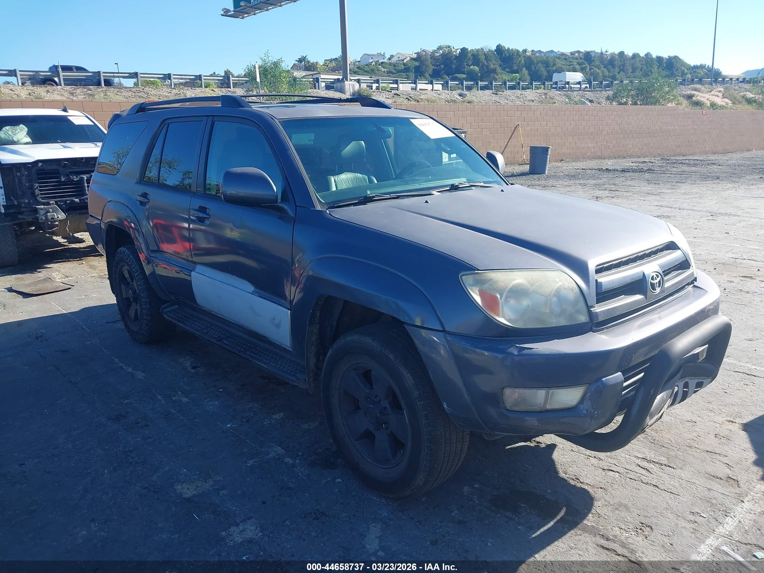2005 Toyota 4runner Limited V6 Gray vin: JTEZU17R650051477