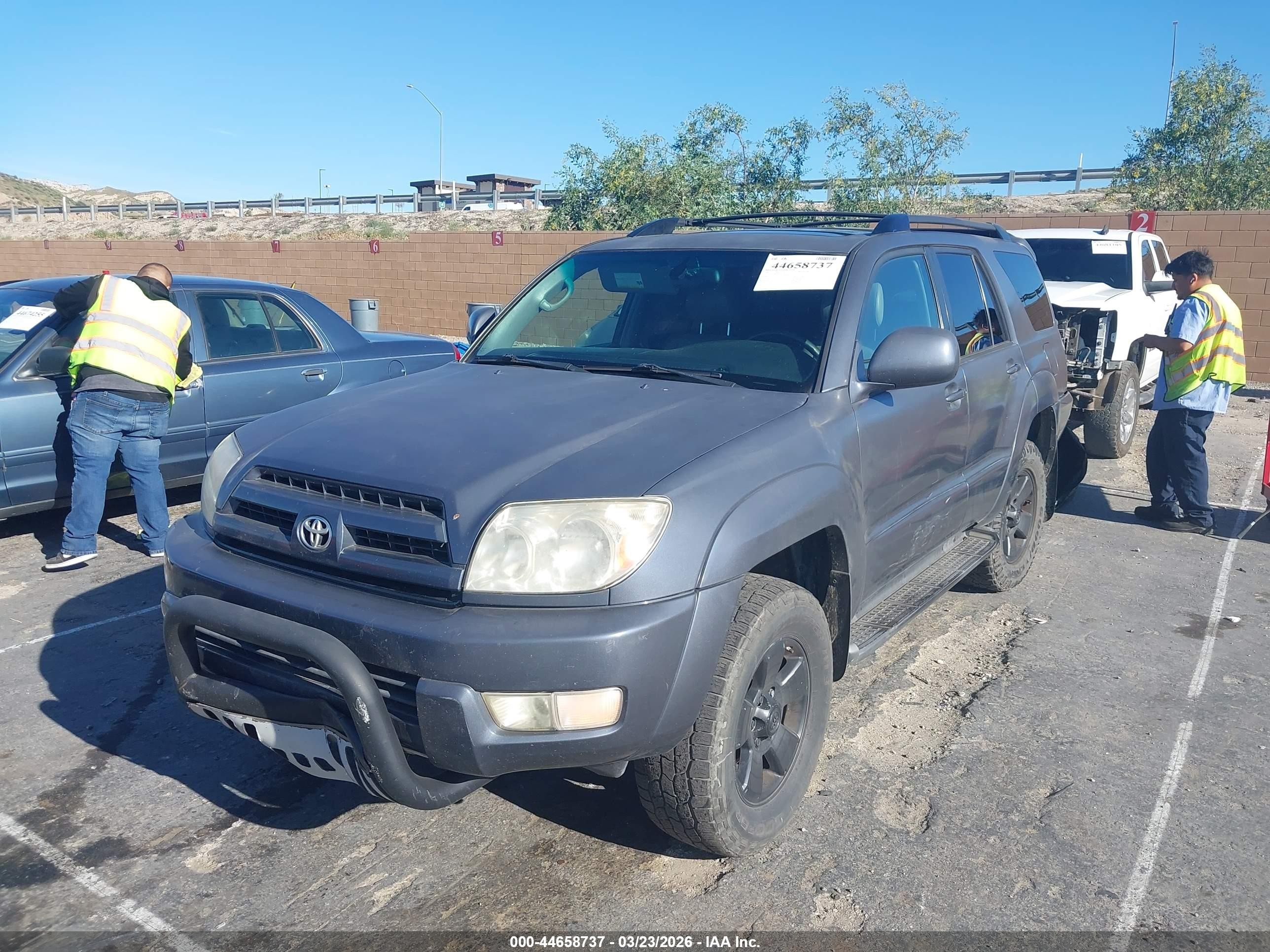 2005 Toyota 4runner Limited V6 Gray vin: JTEZU17R650051477