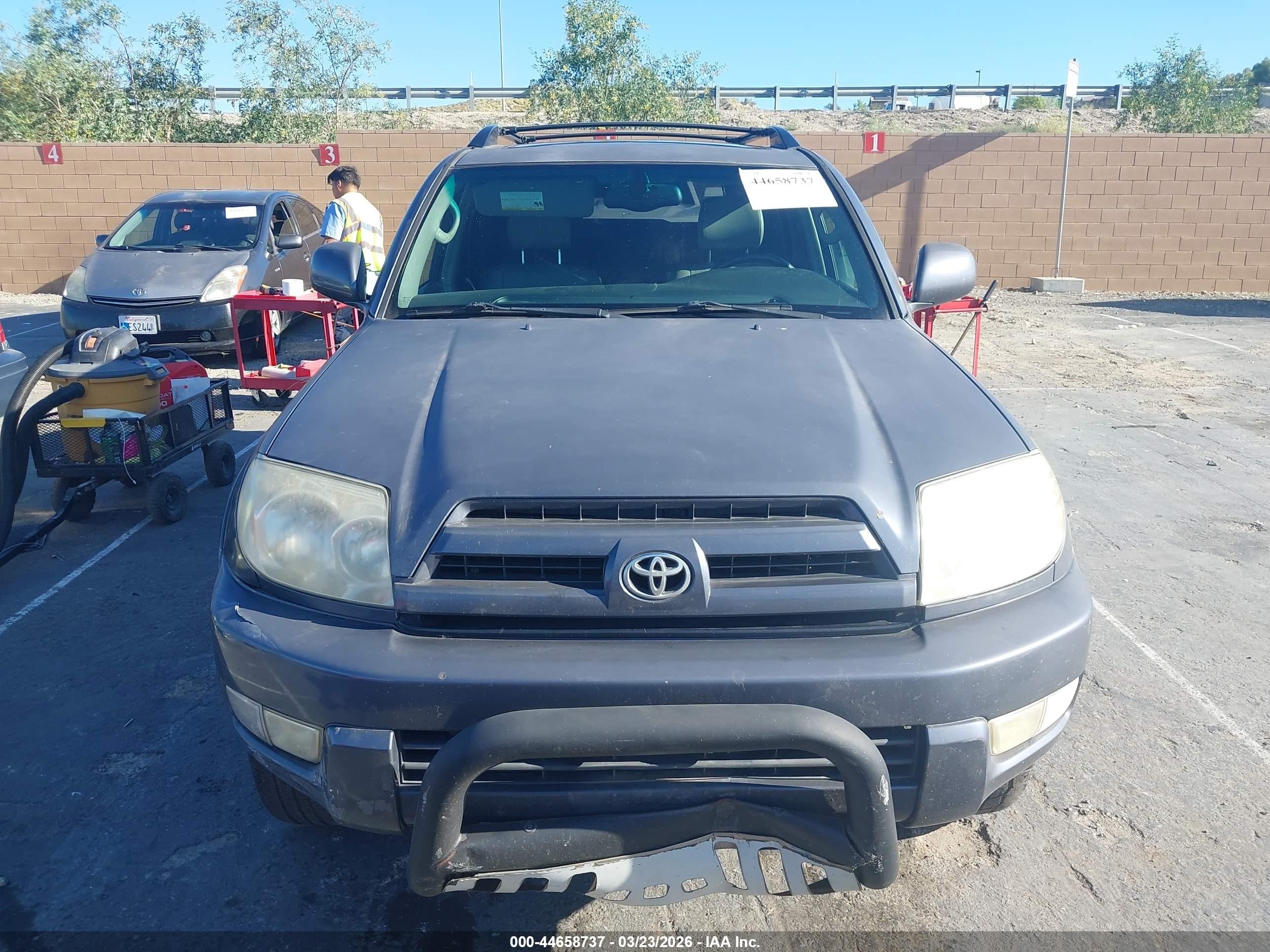 2005 Toyota 4runner Limited V6 Gray vin: JTEZU17R650051477