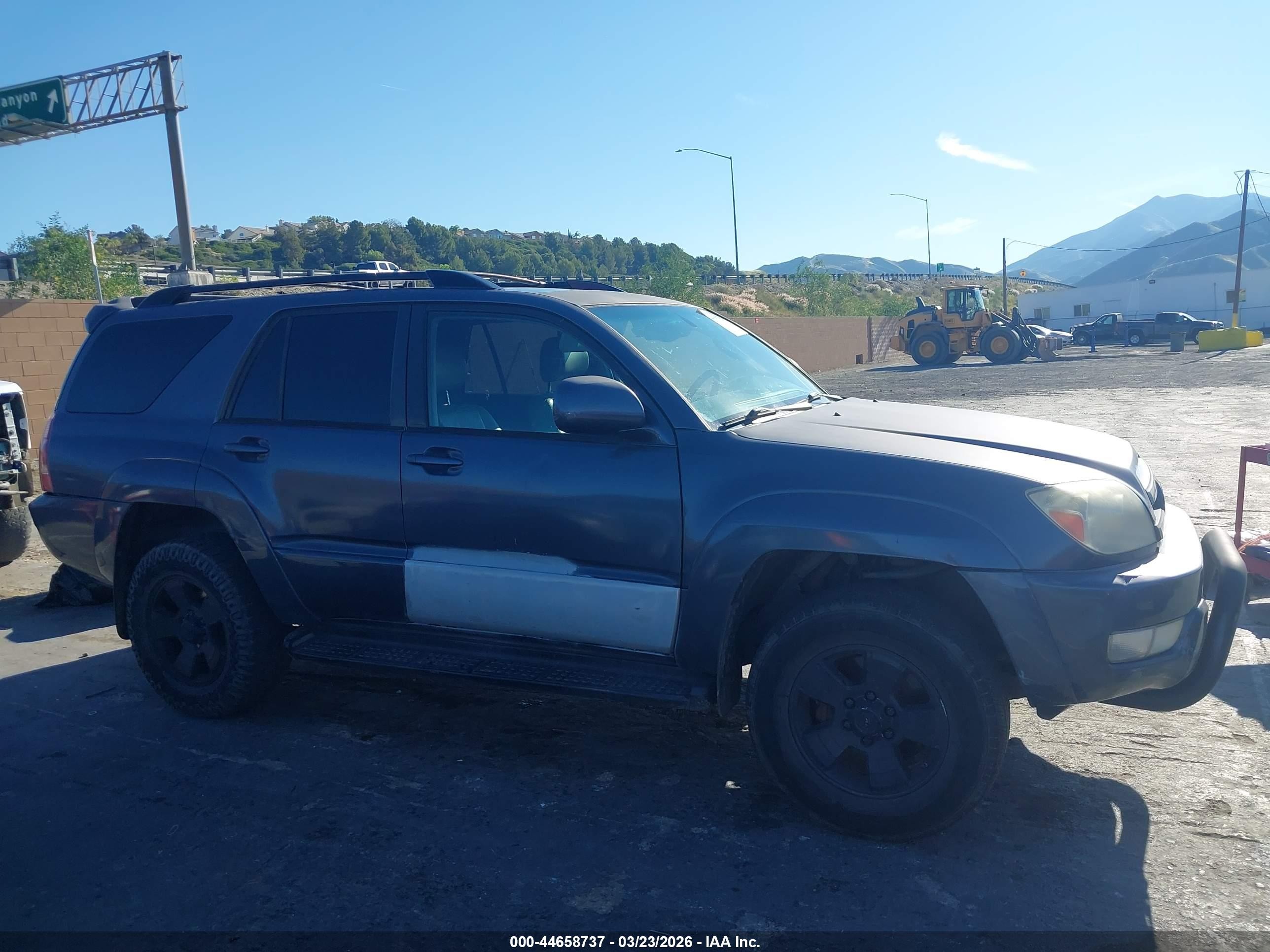 2005 Toyota 4runner Limited V6 Gray vin: JTEZU17R650051477