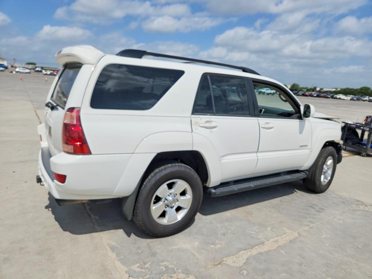 2005 Toyota 4runner Limited White vin: JTEZU17R658030436