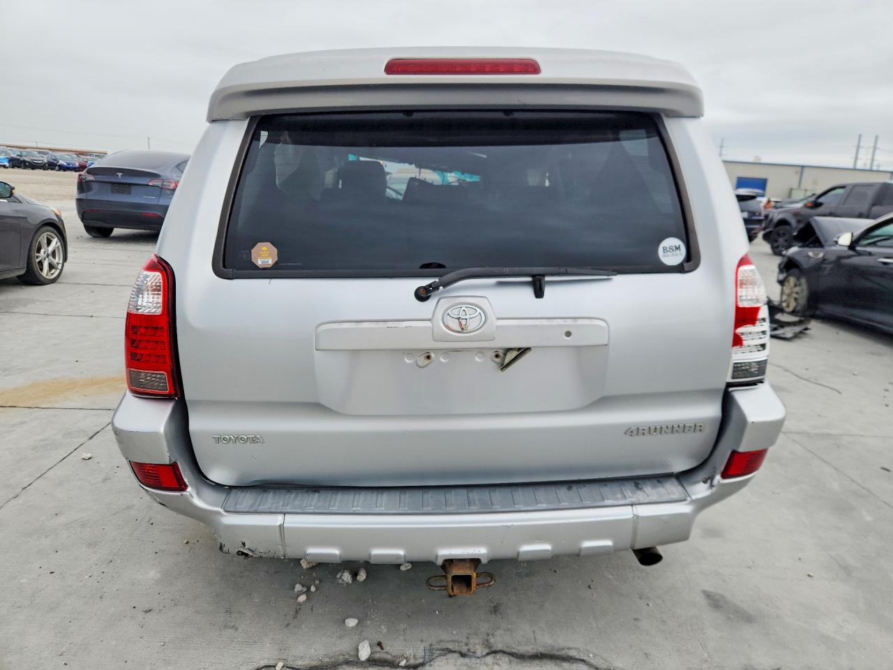 2005 Toyota 4runner Limited Silver vin: JTEZU17R858027019