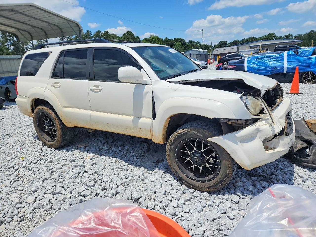 2006 Toyota 4runner Limited White vin: JTEZU17R860068895