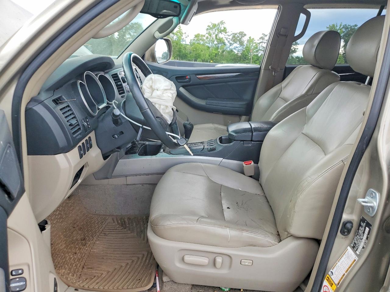 2006 Toyota 4runner Limited Бежевый vin: JTEZU17R860077368