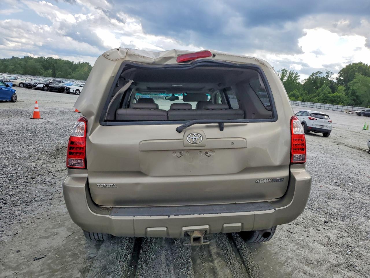 2006 Toyota 4runner Limited Бежевый vin: JTEZU17R860077368