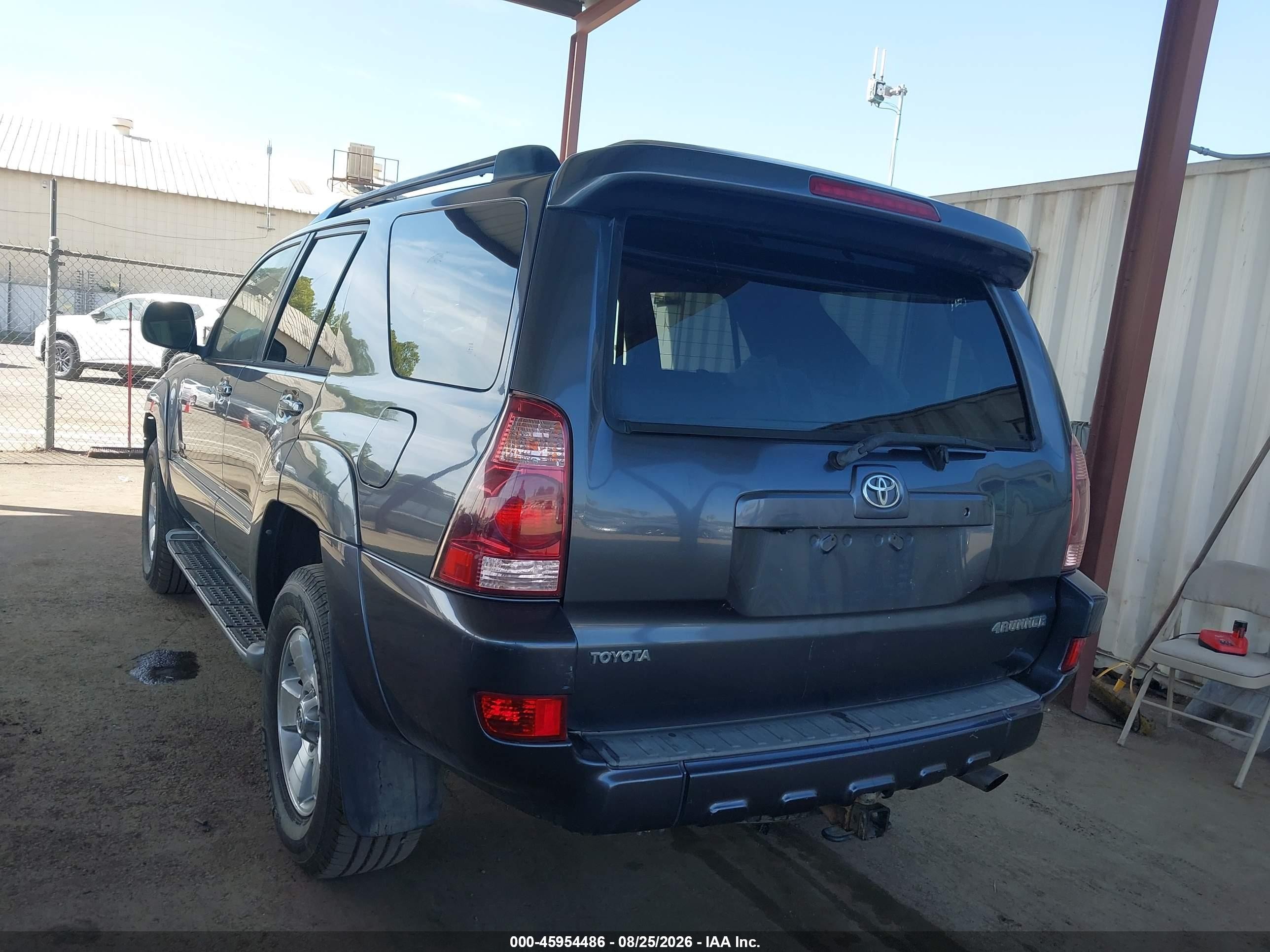 2005 Toyota 4runner Limited V6 Gray vin: JTEZU17R958035260